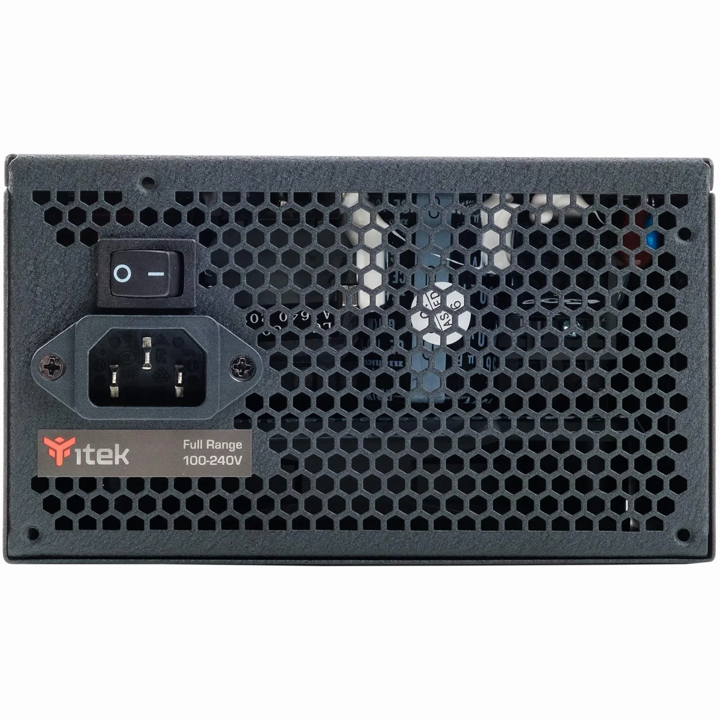 iTek do PC GF650 EVO – 650 W, HDB Hydraulic Dynamic Bearing 12 mm, aktywna ochrona PFC, certyfikat wydajności 80 Plus Gold, półmodułowa Free Plug, kondensatory Giapp, ITPSEGF650