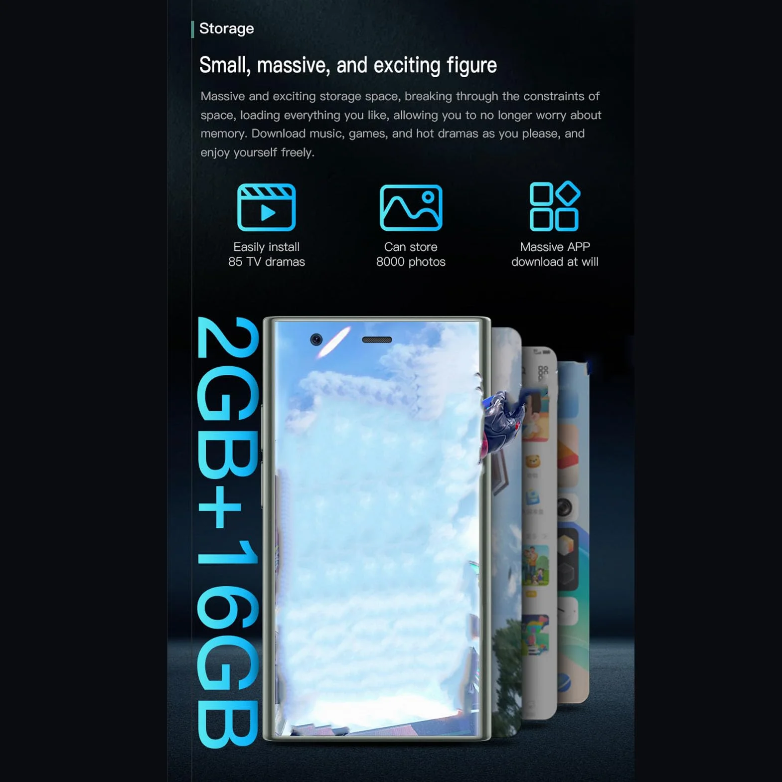 3.0 W soies S23 Pro mini smartfon Ultra cienki wifi Android 8.1 3G Pocket Cell Telefon Dual SIM 2GB RAM 16GB ROM Compact Portable dla podróży dla dzieci (-2611230091912)