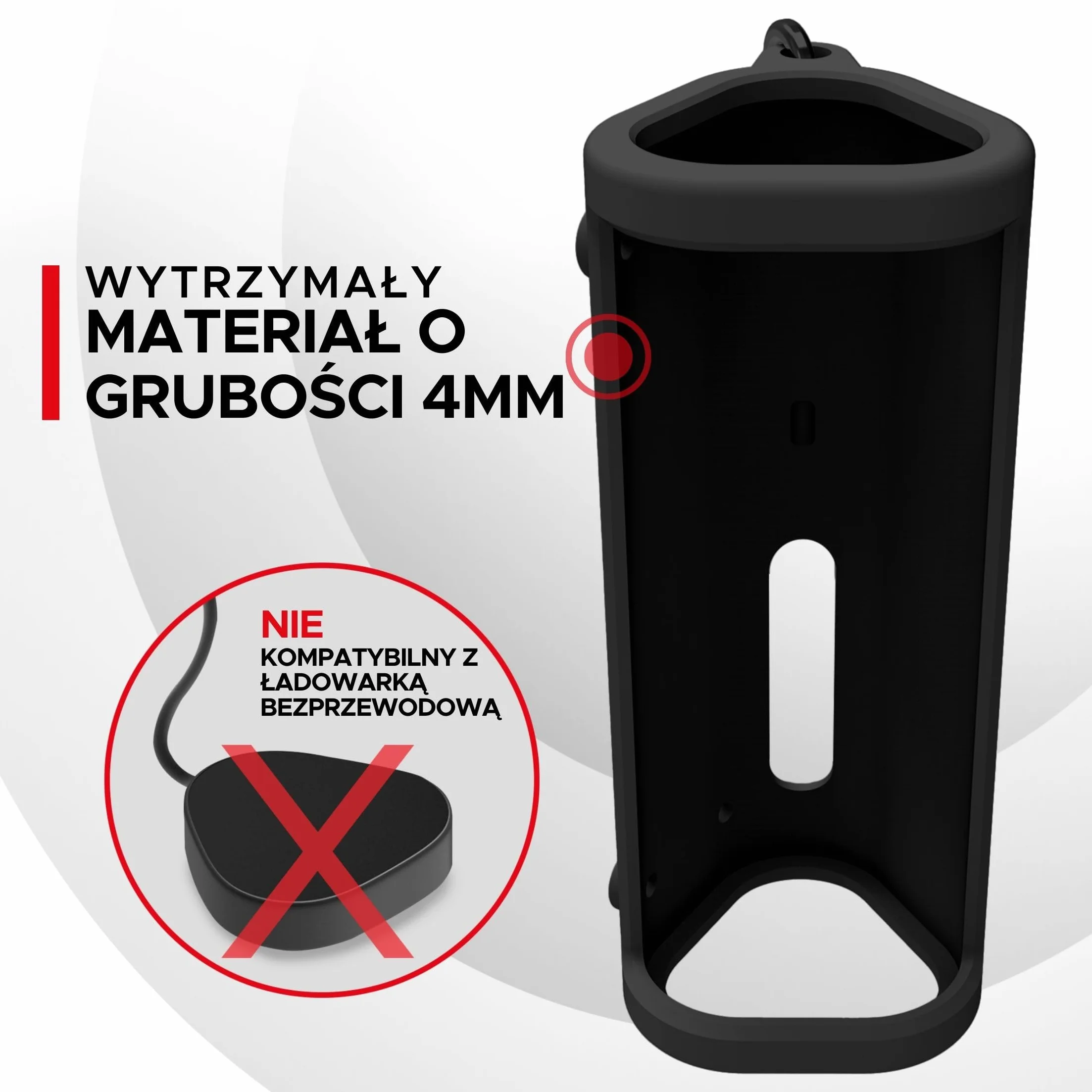Silikonowe Etui Ochronne do Sonos Roam 2 Czarny Bluetooth