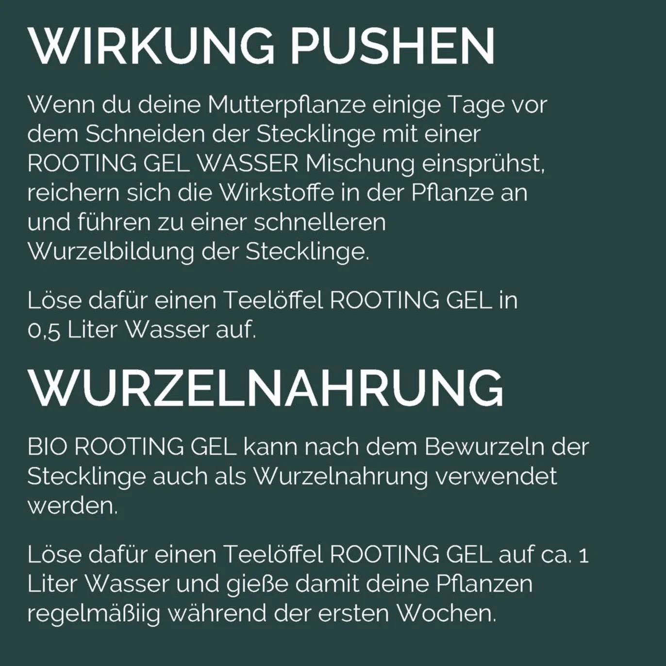 HUBEY Bio Rooting Gel środek do ukorzeniania sadzonek do rozmnażania roślin, 70 ml