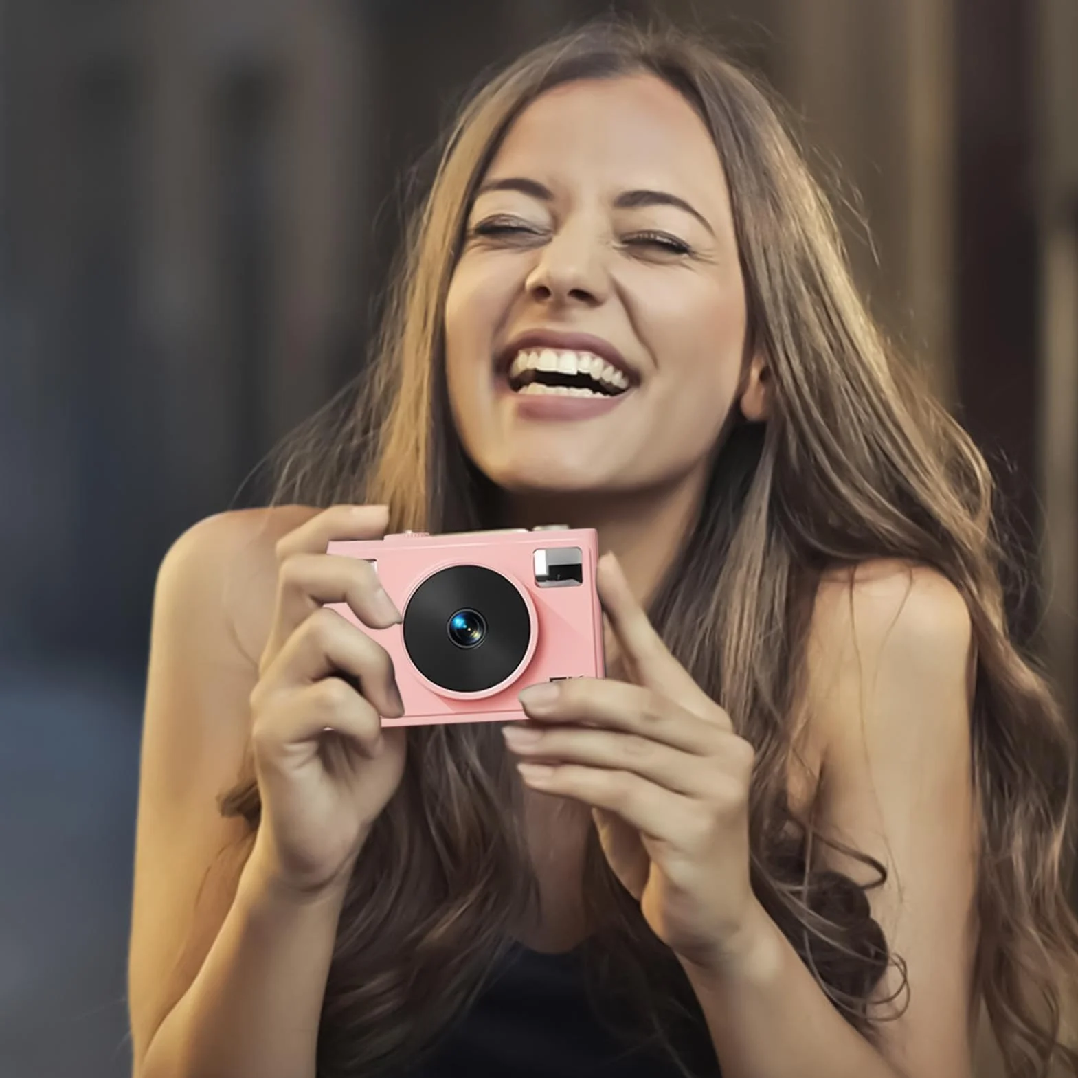 Travel Digital Camera, aparat cyfrowy do fotografii Przenośny aparat | Anti Shake, 72MP, 2,8-calowy ekran IPS, profesjonalne narzędzie do robienia zdjęć do vlogowania, urodziny świąteczne