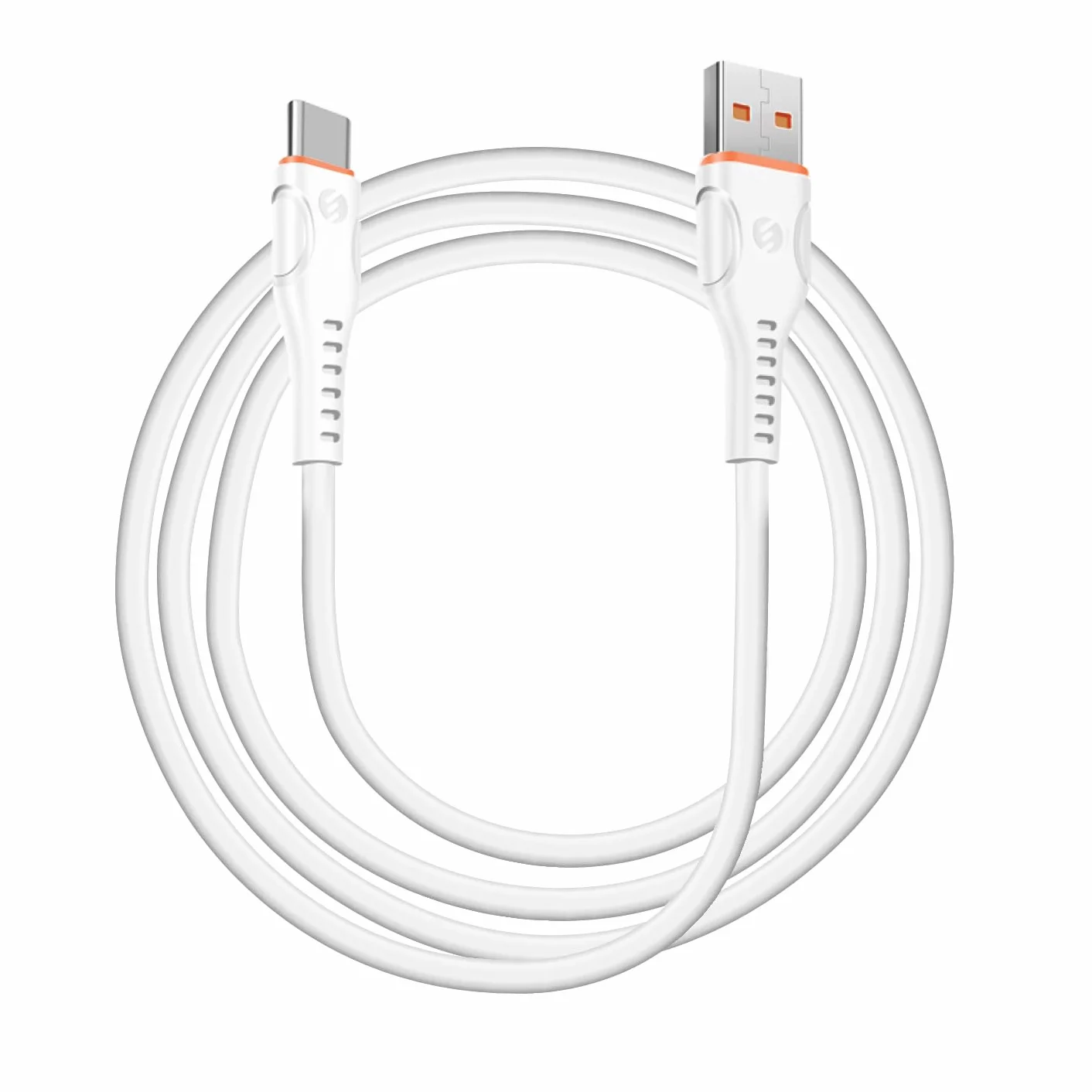 S-link SL-EC50 (SL-EC50T) 5V 2400MA kabel typu C 2 wyjścia USB biały domowy adapter ładowania