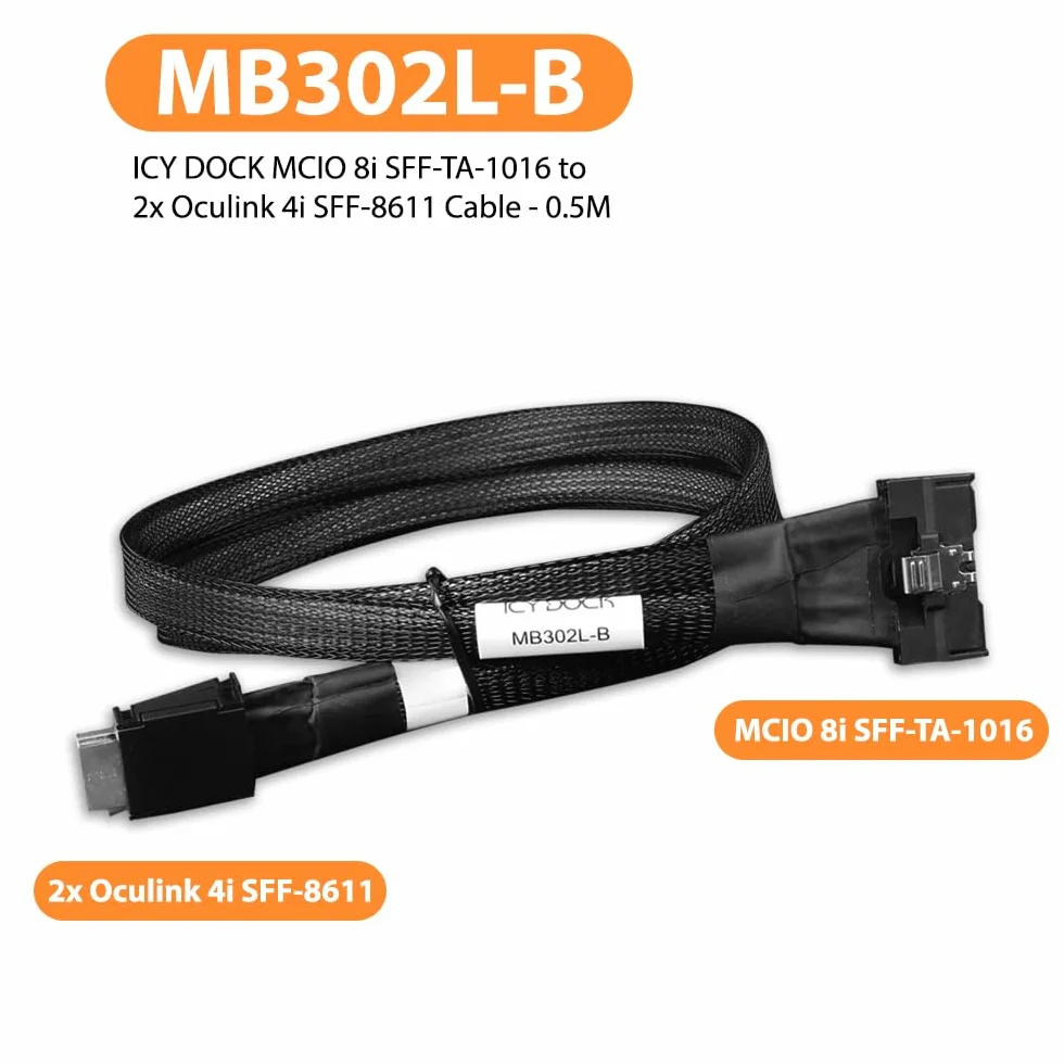 Kabel wewnętrzny SAS Icy dock - 50 cm