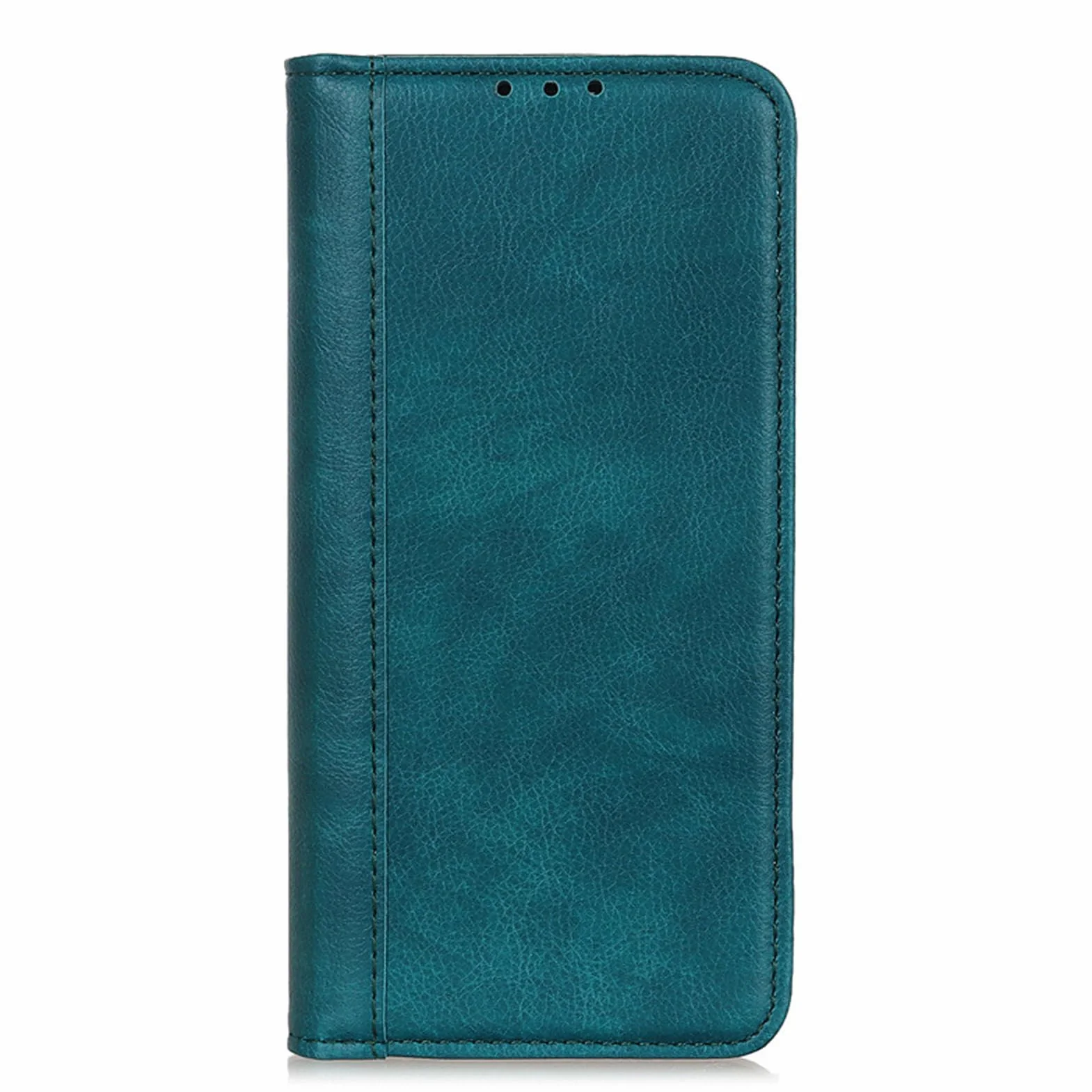 Magnetyczne etui na telefon komórkowy z klapką do iPhone 16 E/SE4, portfel, skórzane, z przegródkami na karty, odporne na uderzenia, zielone, SE4