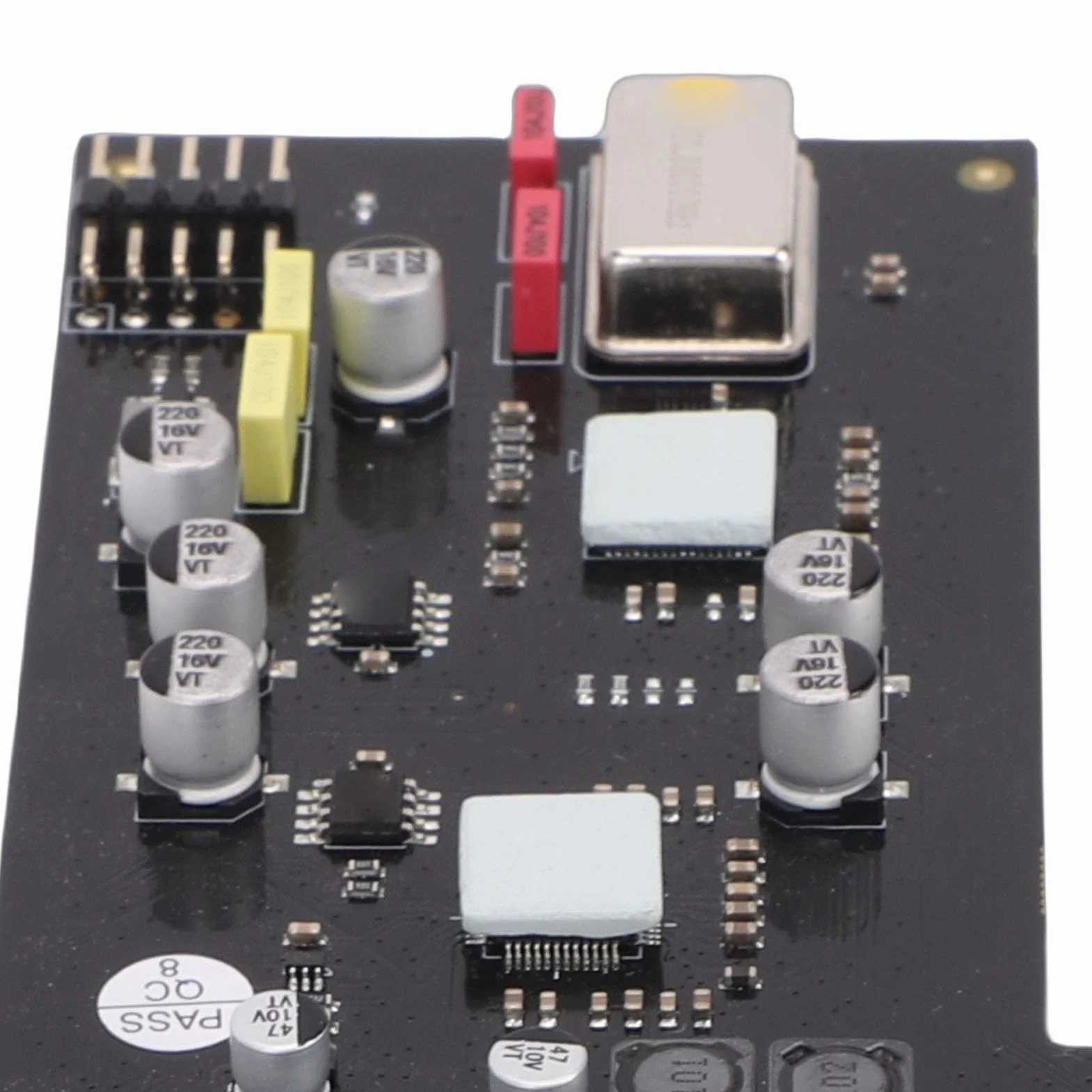 LICAEVEY Karta Dźwiękowa HiFi PCI Express, Chipset SSS1700 z Optycznym/koncentrycznym Interfejsem Cyfrowym, Profesjonalny Przetwornik Cyfrowo-analogowy do Nagrywania w Studiu i Gier