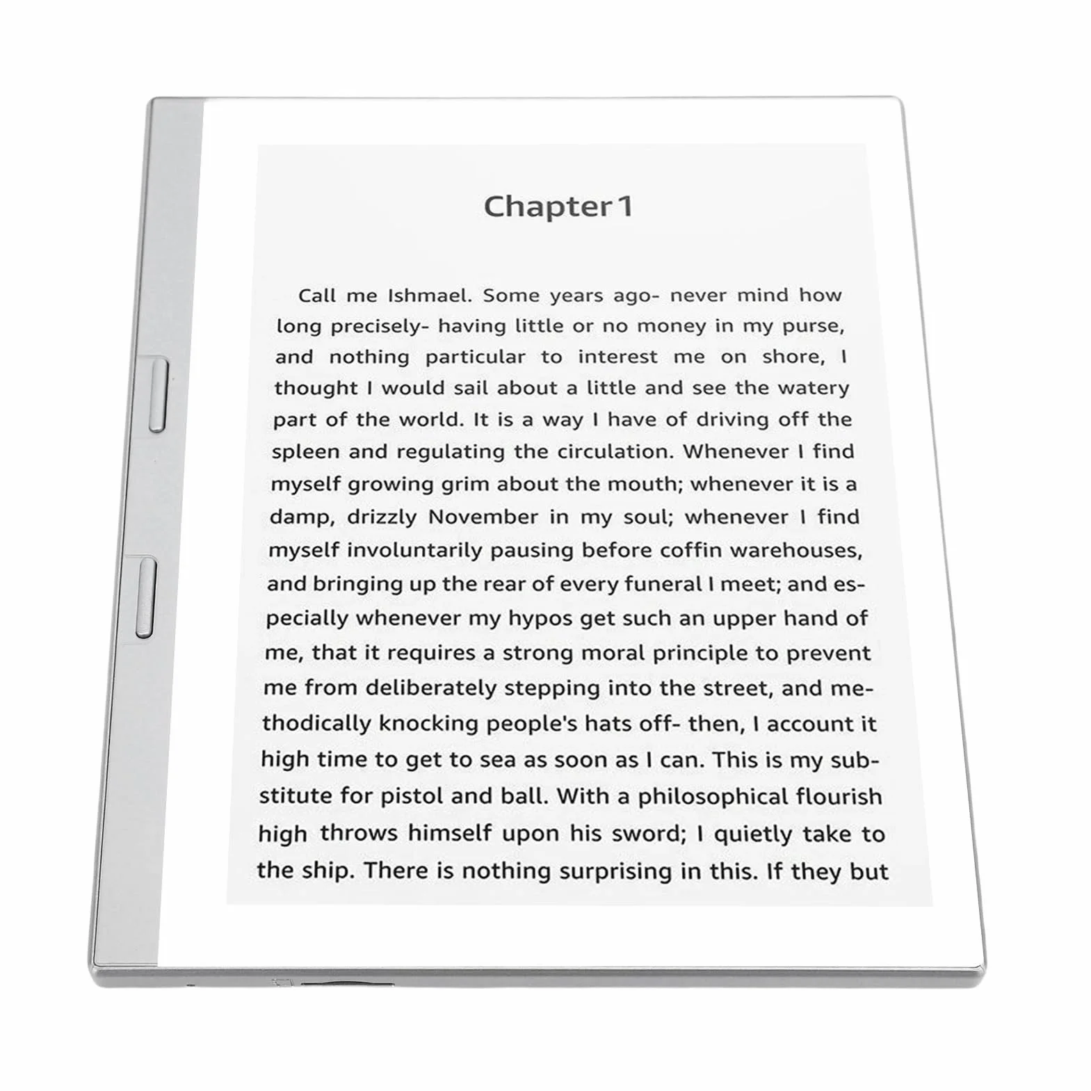 Focket Ebook Reader 5.76 Cala E Screen Regulowane światło 1 GB RAM 32 GB ROM Portable Ereader Urządzenie z Rozszerzalnym Miejscem dla Audiobooków dla Dzieci Dorosłych Seniorów (GREY)