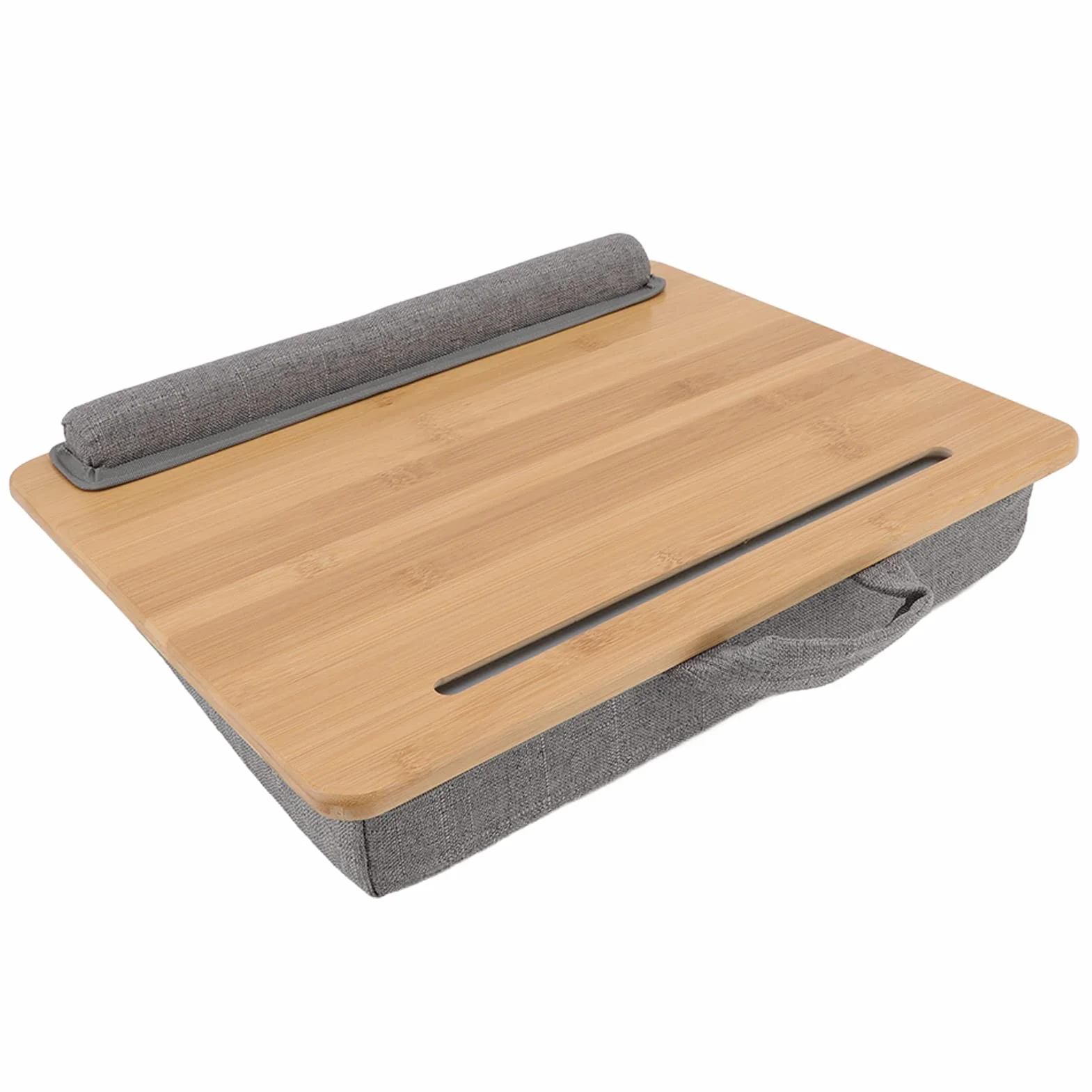 Domary Stolik na Laptopa z poduszką na Górze, Ergonomiczne Biurko do Czytania, Pisania i Zabawy