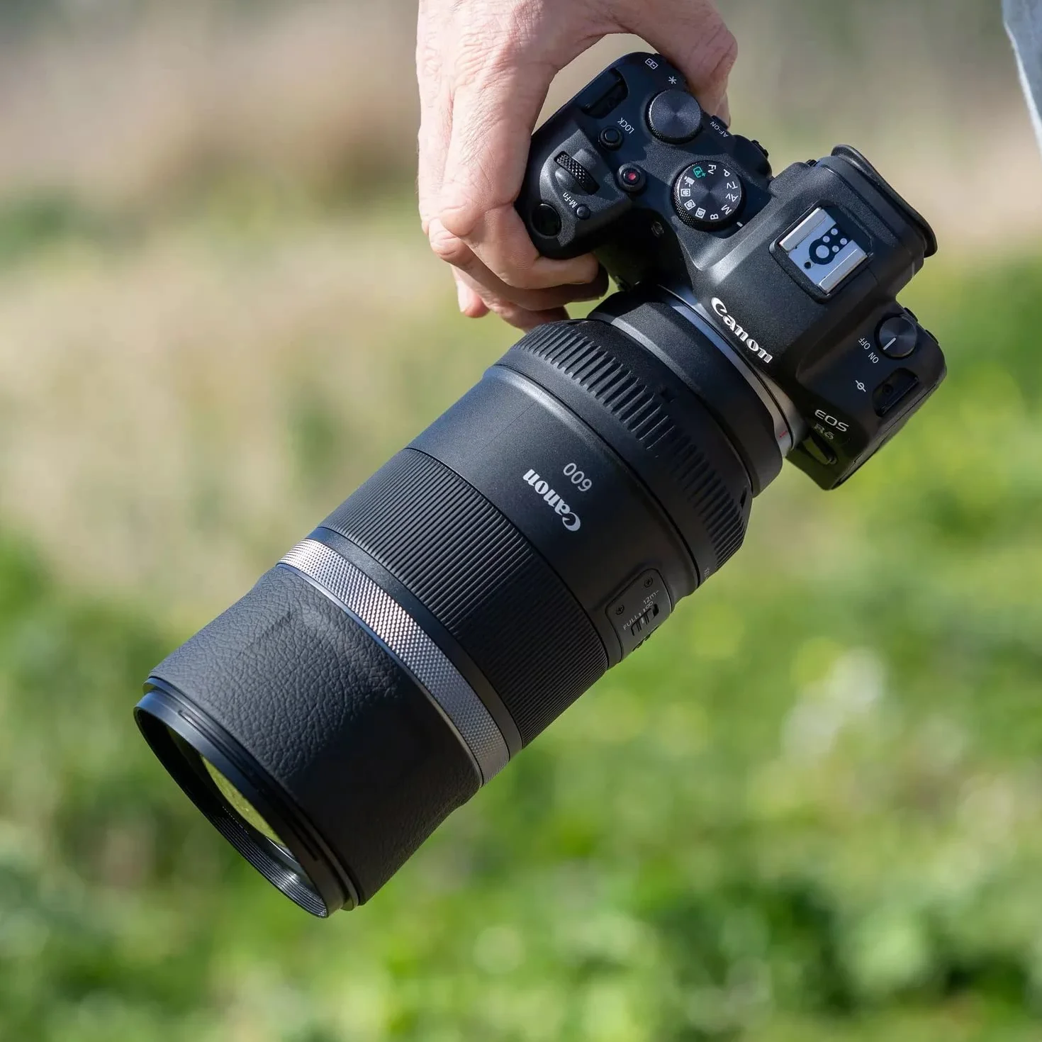 Canon Obiektyw RF 600 mm F11 IS STM - teleobiektyw Prime | 5-stopniowy stabilizator obrazu | Dzika przyroda, sport, fotografia | Kompatybilny z Canon EOS R Series