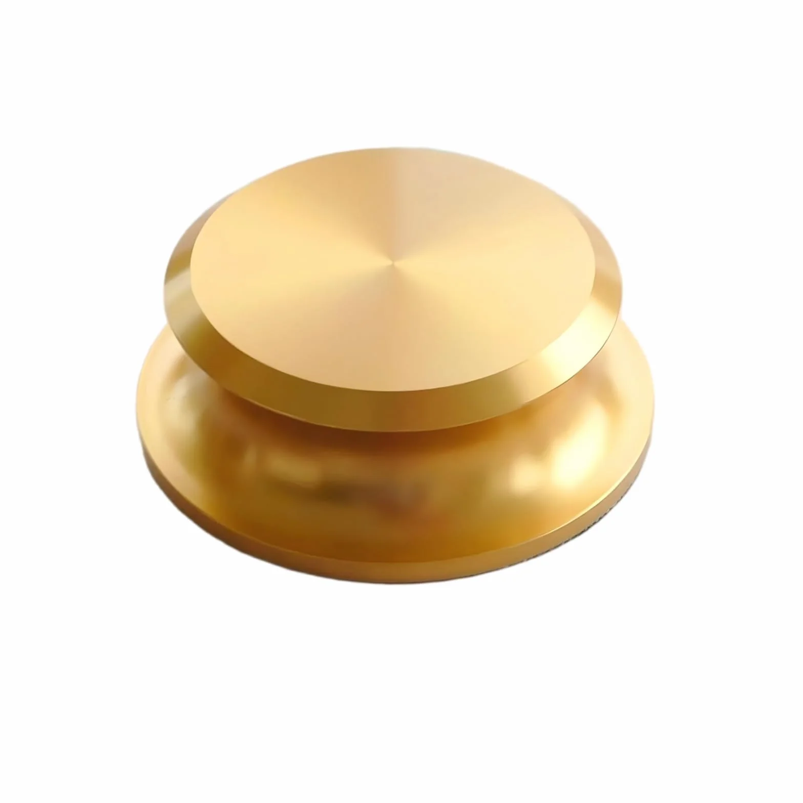 Stabilizator ciężaru, gramofon i waga płyty winylowej, stabilizator winylu premium do odtwarzaczy LP (złoty)