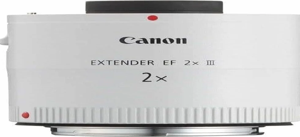 Canon Przedłużenie obiektywu EF 2x III (przedłużenie ogniskowej, zoptymalizowana wydajność autofokusa), jasnoszary