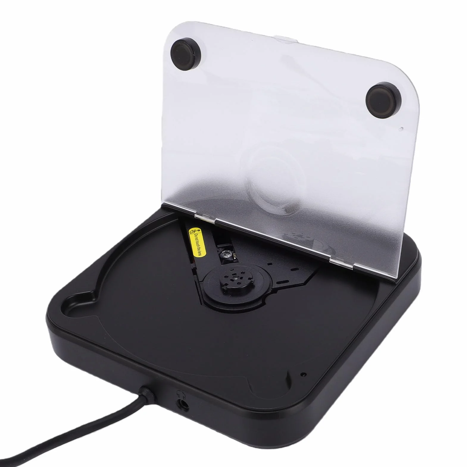 Przenośny Samochodowy Odtwarzacz CD Zewnętrzny Napęd CD USB 3.0 Typu C z funkcją Odtwarzania Anti-Shock do Laptopa Samochodowego Komputer Stacjonarny TV Domowy System Audio
