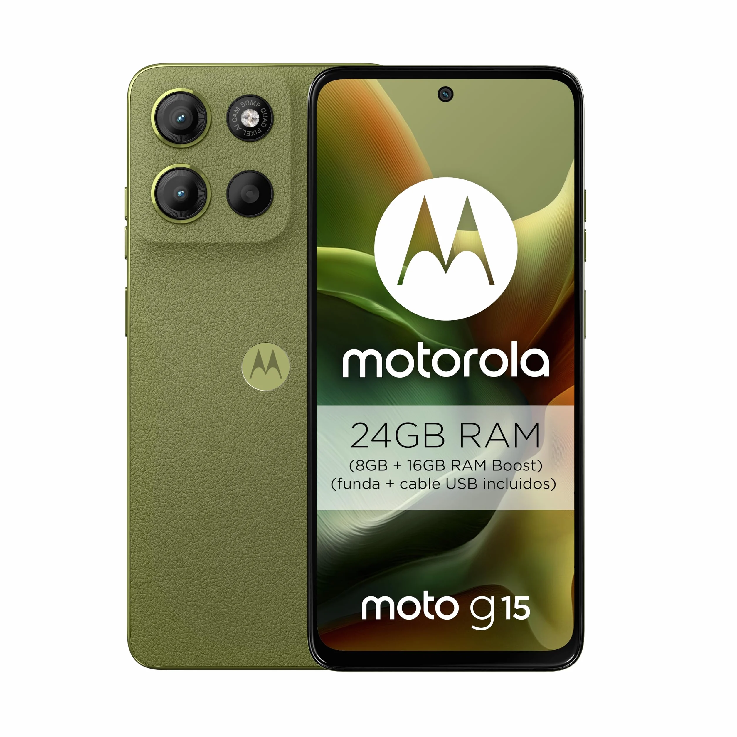 Smartphone Motorola PB6E0012SE 6,72" 8 GB RAM 128 GB Verde