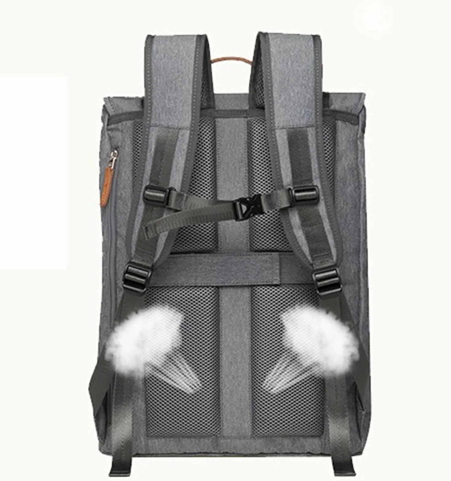 Torba na Komputer Plecak na Laptopa Plecak Męski Na Laptopa 19,6 Cala, Wodoodporny Plecak Do Pracy. Plecak Do Szkoły Średniej Torba Biznesowa Torba na Laptopa(Gray)
