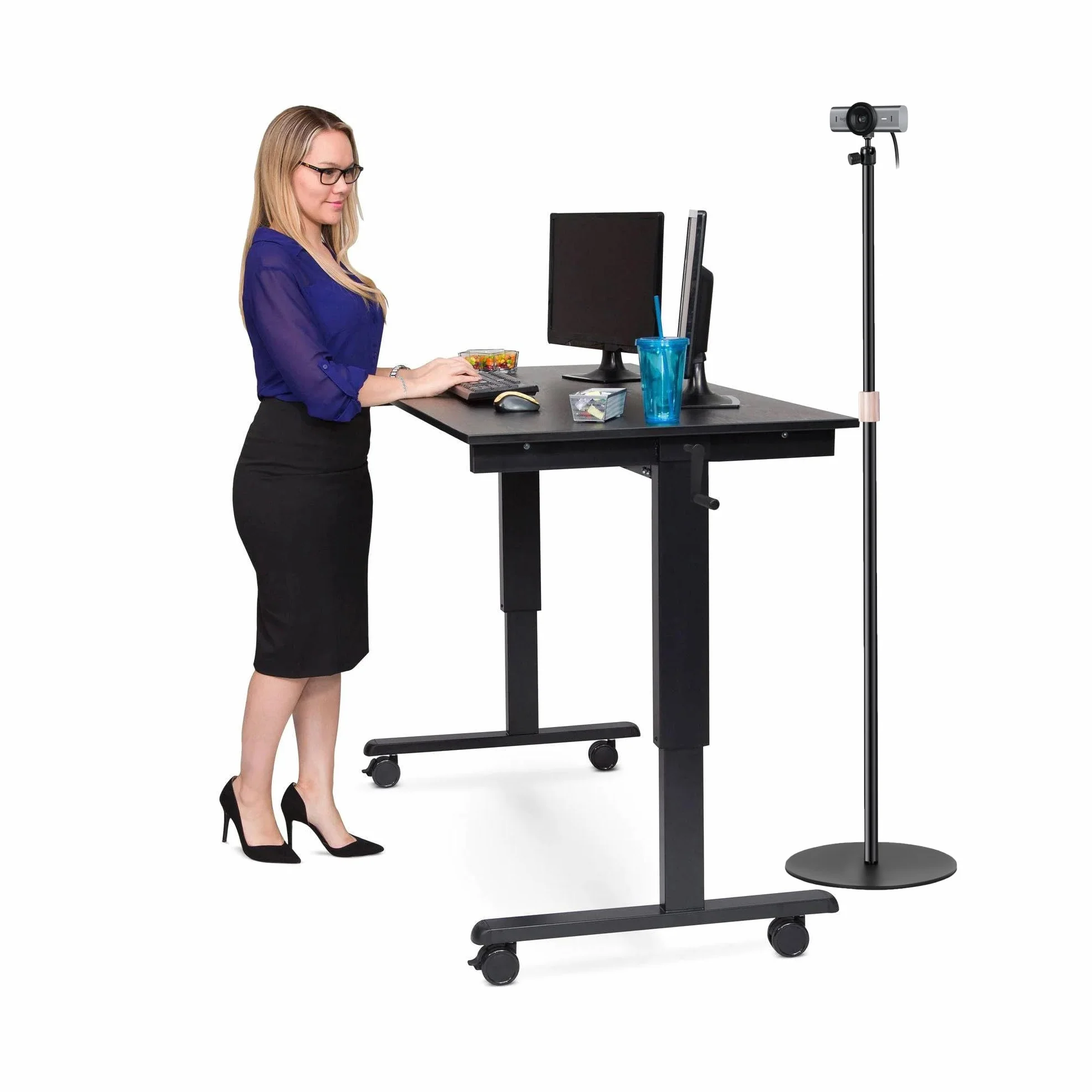 Stojak na kamerę internetową 160 cm kompatybilny z OBSBOT Tiny 2/ Tiny SE/Meet-2-4K/Meet SE/Meet SE/Meet Webcams
