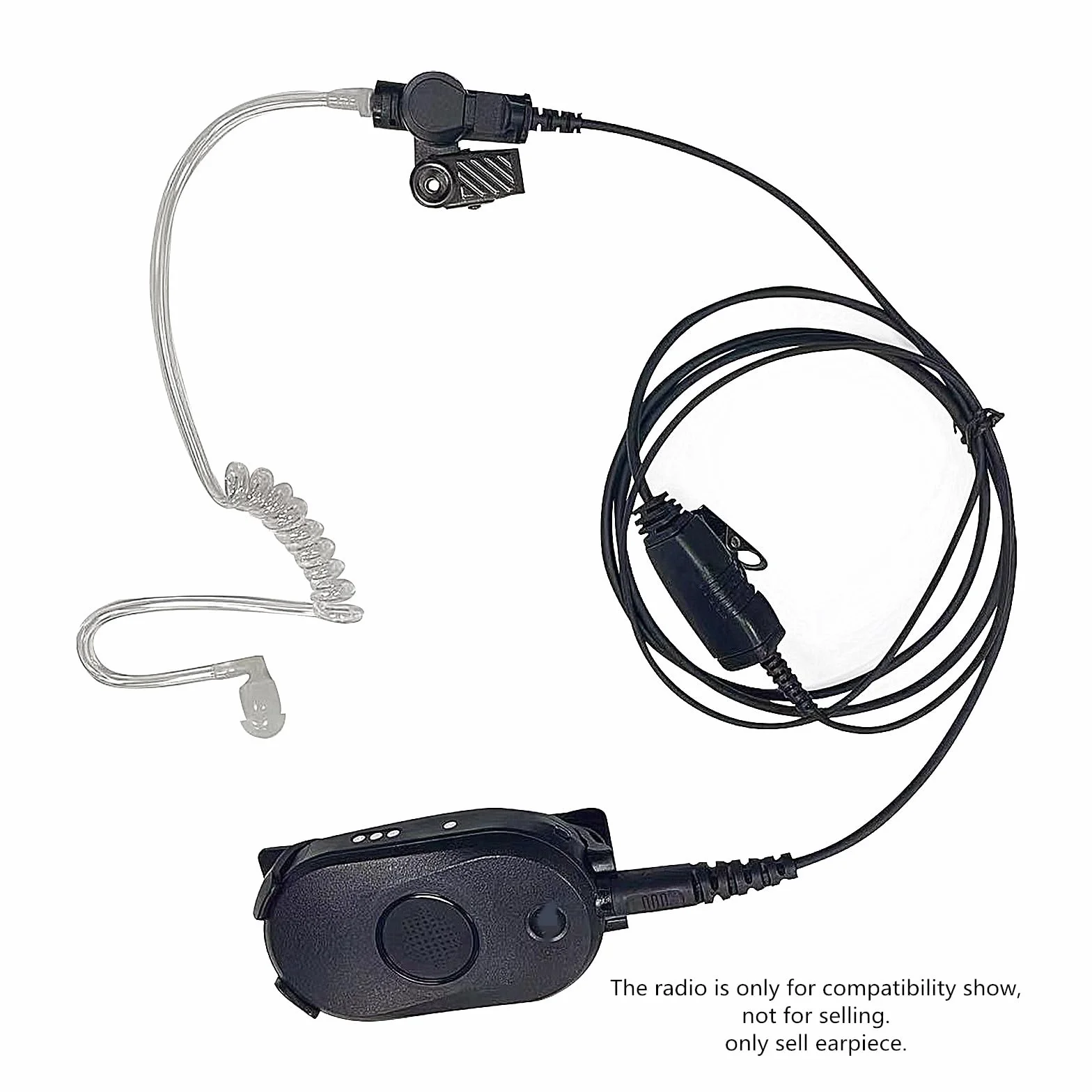 clp 1010e 1040e 1080e 1083e słuchawka z mikrofonem tuba akustyczna nausznik Walkie Talkie Ptt zestaw słuchawkowy kompatybilny z Motorola Business dwukierunkowe radio clp1010e clp1040e clp1080e