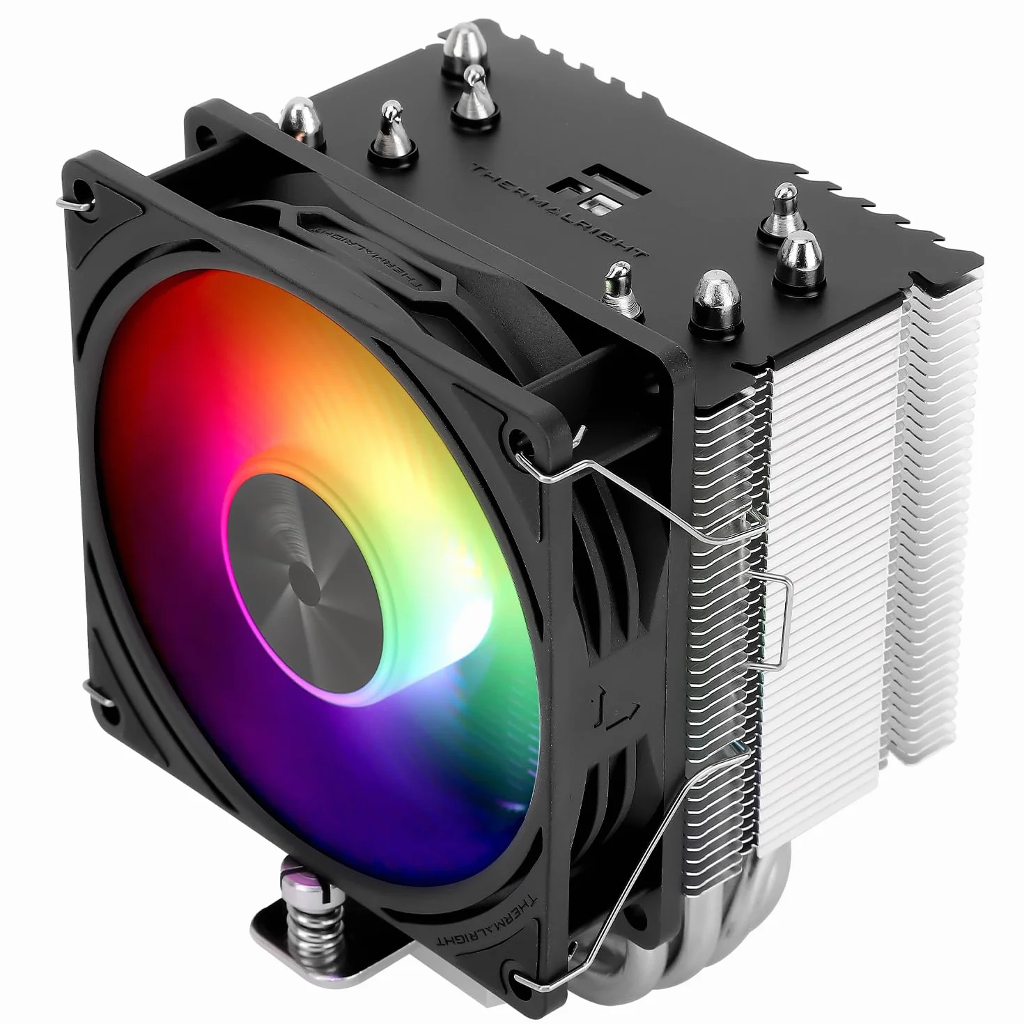 Thermalright Assassin X 90 SE ARGB wentylator chłodzący CPU, 4 rury cieplne, wentylator TL-P9-S PWM ARGB, radiator komputerowy, CPU, technologia AGHP 4.0, do AMD AM4 AM5/Intel LGA 1150/1151/1200/1700