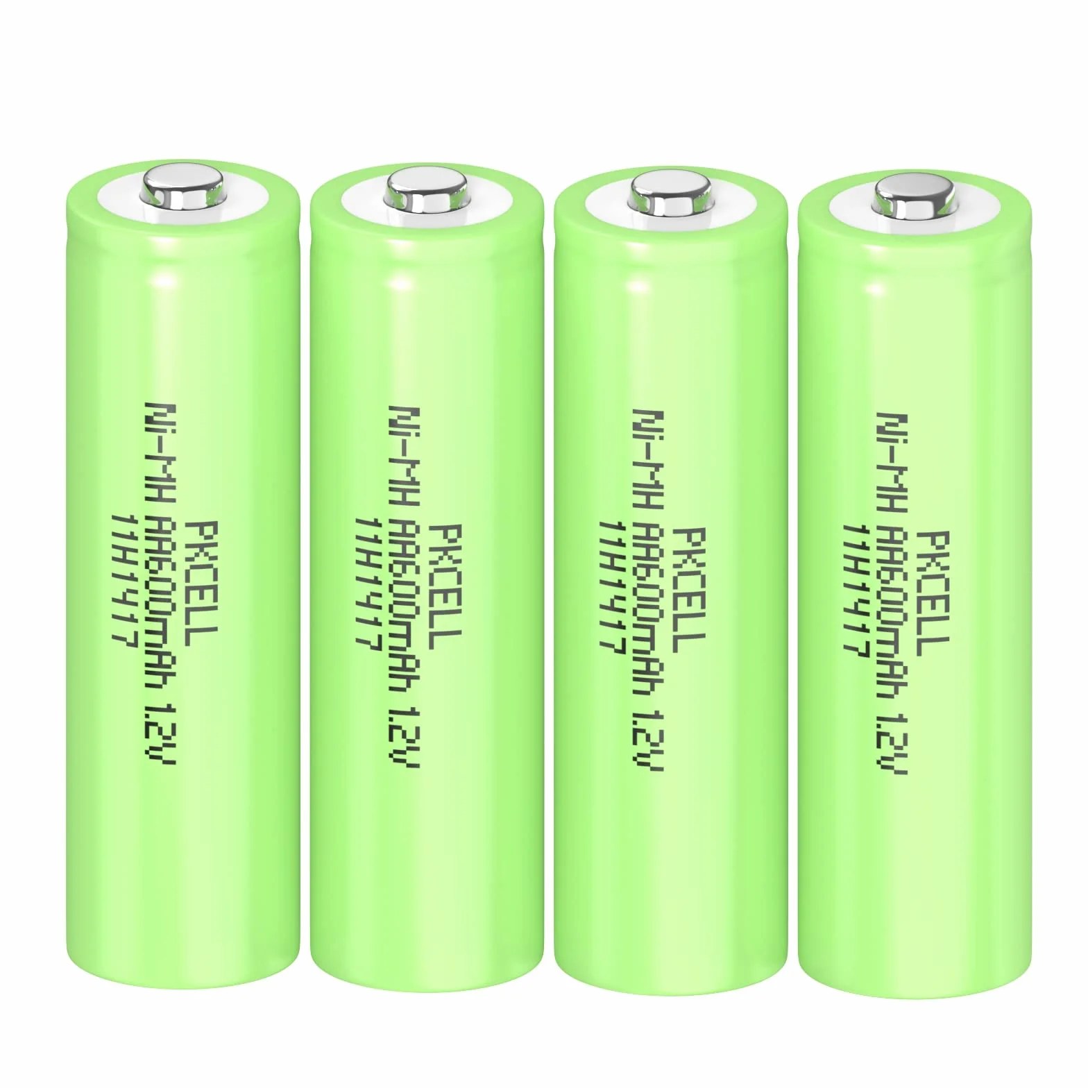 Baterie AA NiMH 1,2 V 600 mAh do lamp solarnych, zabawek, 4 sztuki PKCELL