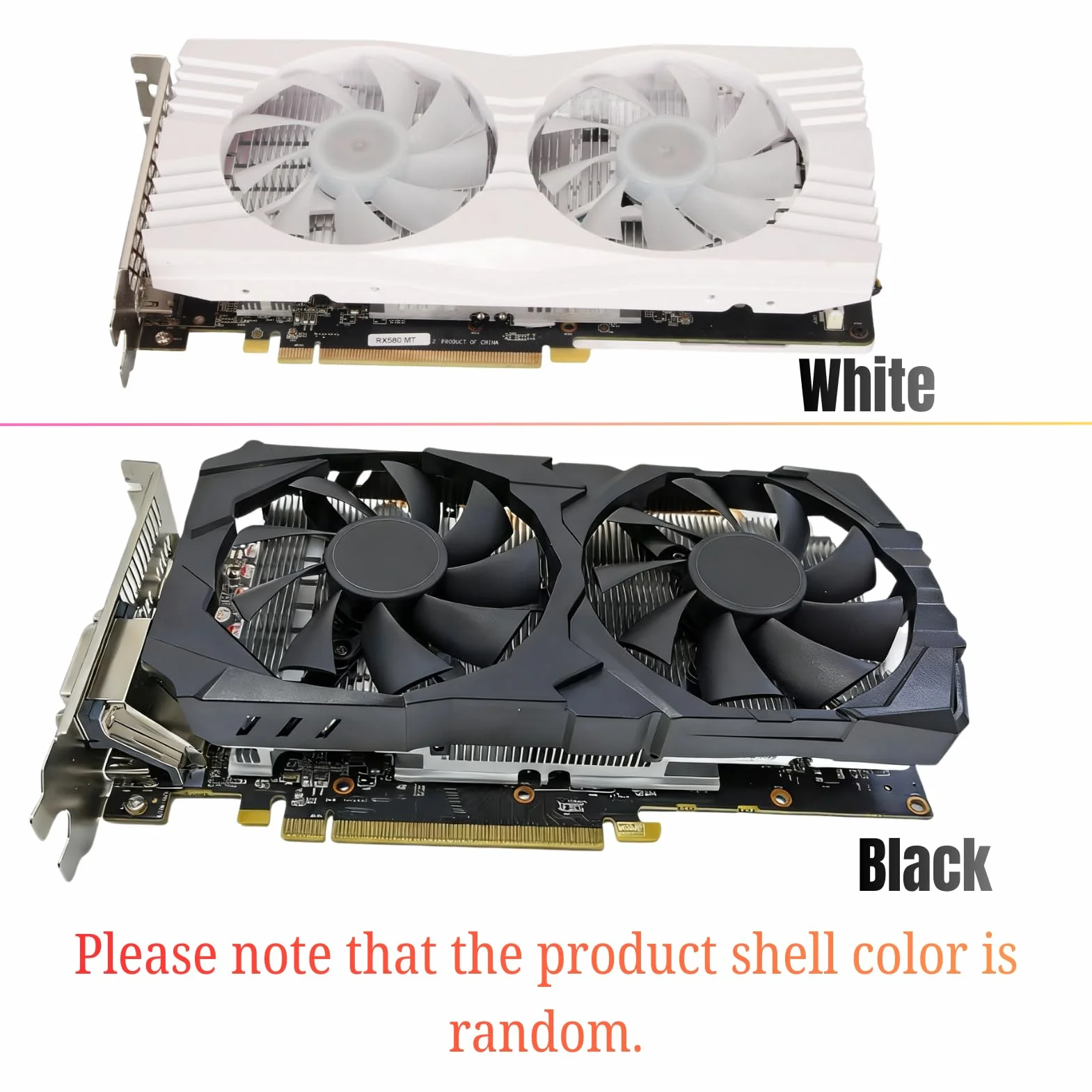 Dual Radeon RX580 8G GDDR6 gamingowa karta graficzna 256 bitów, 1284 MHz, GPU PCI Express 3,0 x 16, do gier komputerowych z 3 x DP,​ 1 x interfejs multimedialny HD