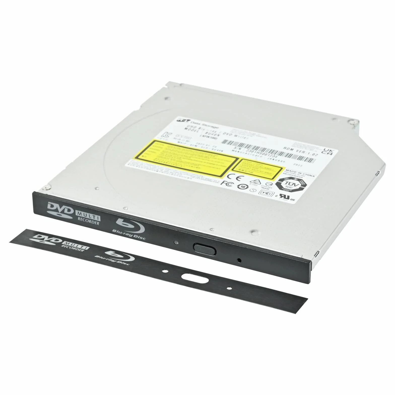 Silverstone TOB04 Ultracienki wewnętrzny napęd optyczny Ultra HD Blu-ray 9,5 mm SST-TOB04-V2
