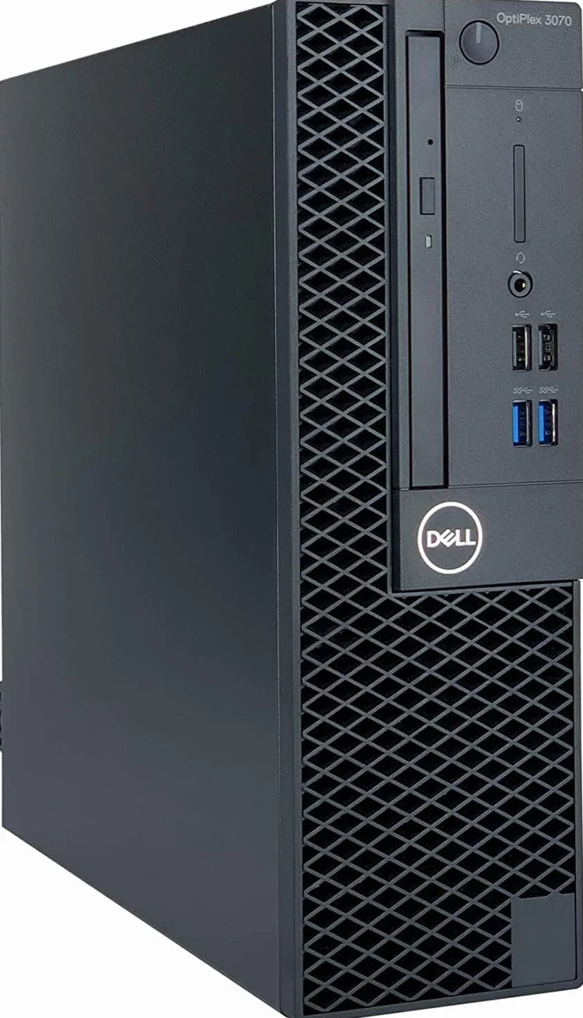 Dell Optiplex 3070 SFF komputer stacjonarny, Intel Core i5-9500, 16 GB RAM, 512 GB SSD, WiFi, Bluetooth, klawiatura US QWERTY, Windows 11 Pro (odnowiony)