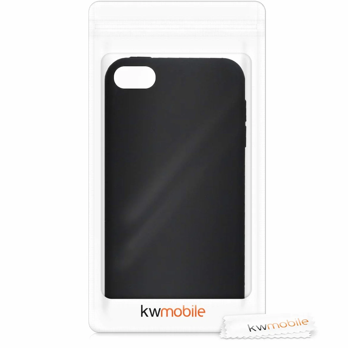 kwmobile Silikonowe etui ochronne do Apple iPod Touch 6G 7G czarne