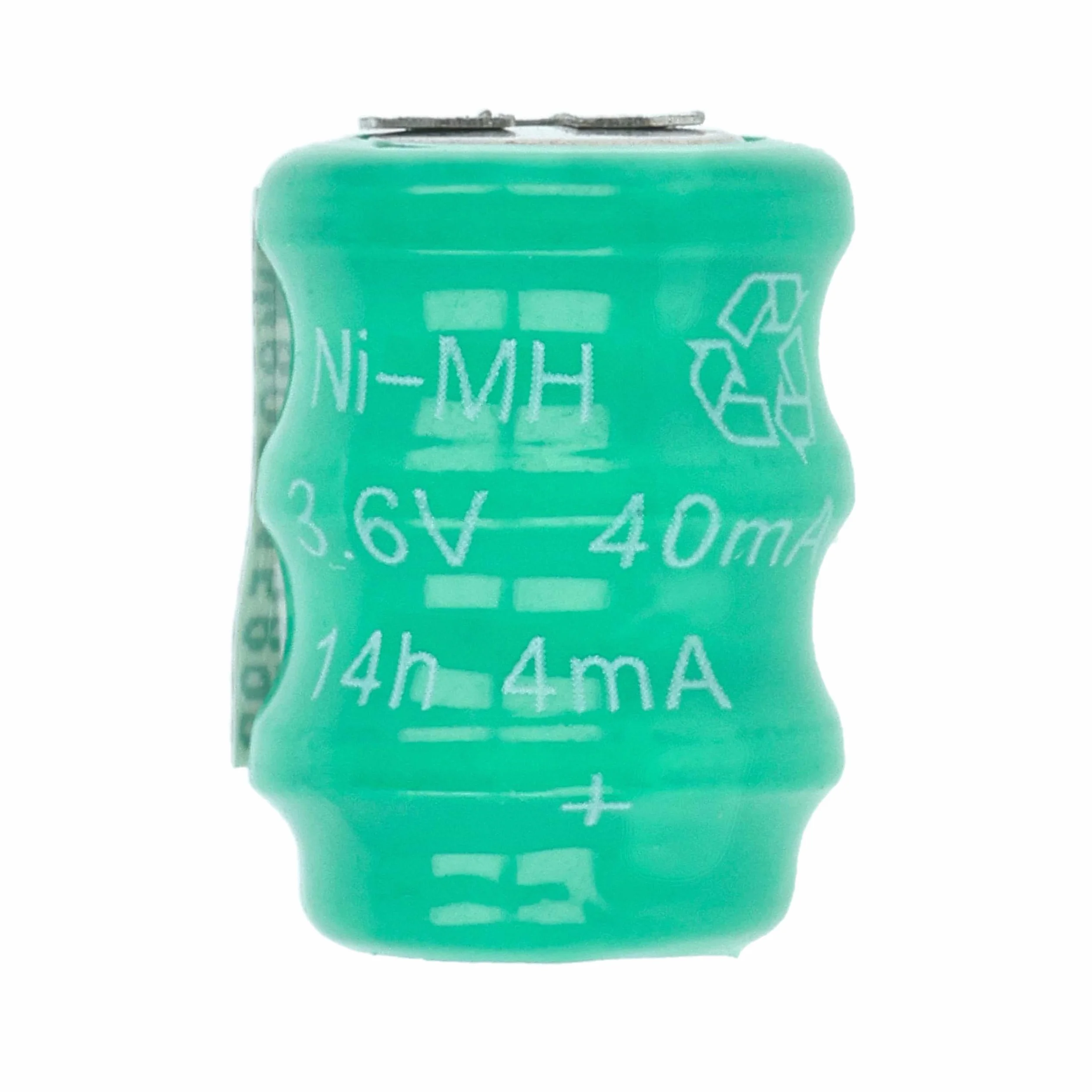 vhbw 100x NiMH Bateria wymienna do typu V40H 2 szpilki 40mAh 3,6V Nadaje się do modeli akumulatorów itp.