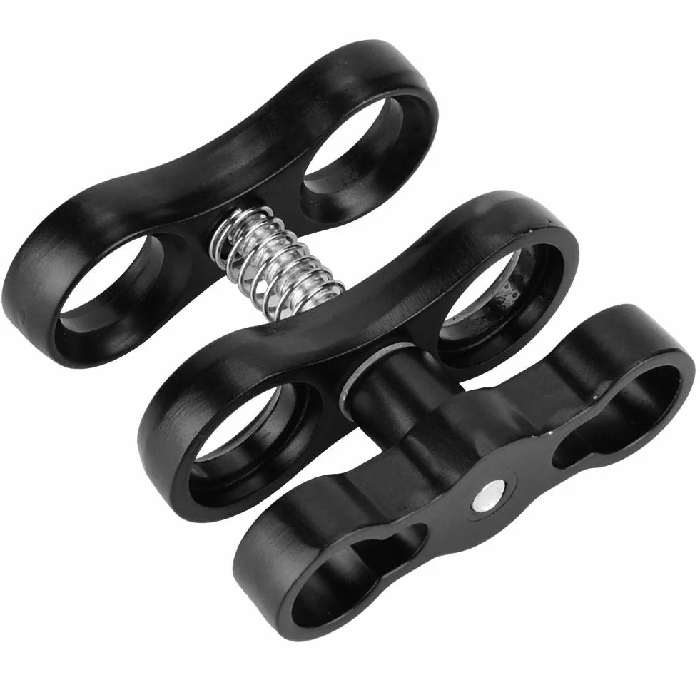 Światła nurkowe Butterfly Clip Arm Złącze przegubu kulowego Aluminiowa piłka do montażu na zacisku