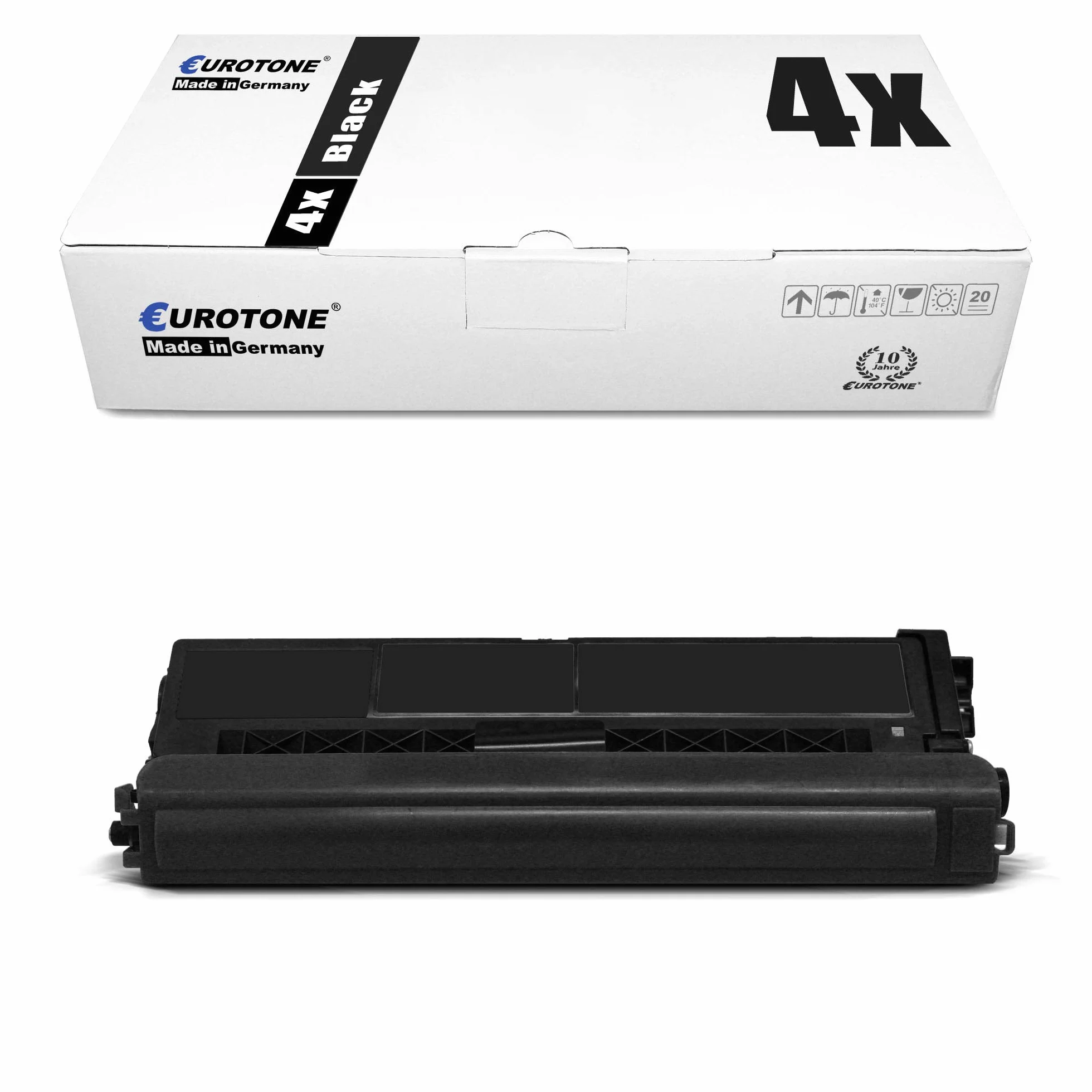 4X Eurotone toner do Brother MFC-L 9570 jak TN-910BK TN910BK TN910 TN-910 Black