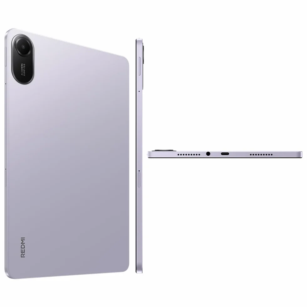 XIAOMI Redmi Pad 2, tablet 6 GB + 128 GB, 1600 x 2560 pikseli, 11 cali, Mediatek Helio G100 Ultra, Android 15, fioletowy, z ładowarką, bez NFC