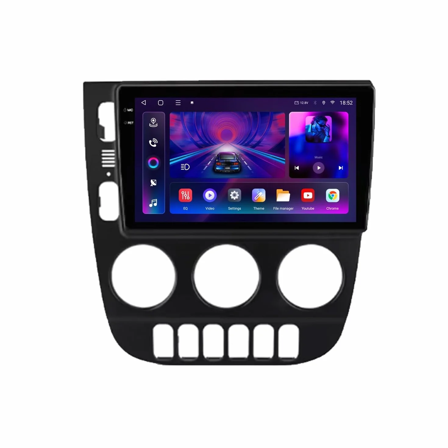 Radio Samochodowe dla Benz m-class W163 ML320 2003-2005 9 Inches Android 15 Radio Samochodowe Z Ekranem Fm Am Bluetooth Usb Android Auto Do, 4 Core 2G+32G