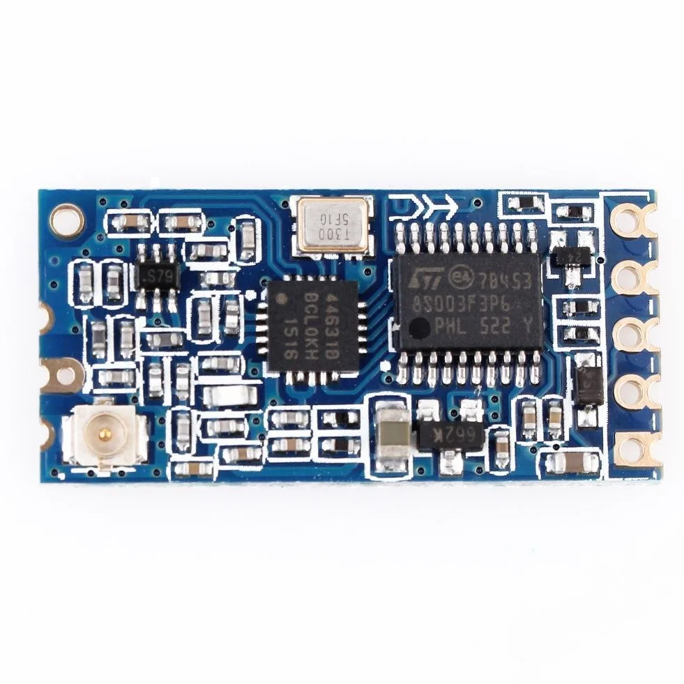 HC-12 433 Mhz SI4463 Bezprzewodowy nadajnik/odbiornik komunikacji danych port szeregowy na długich dystansach 1000 m zastępuje Bluetooth z anteną sprężynową