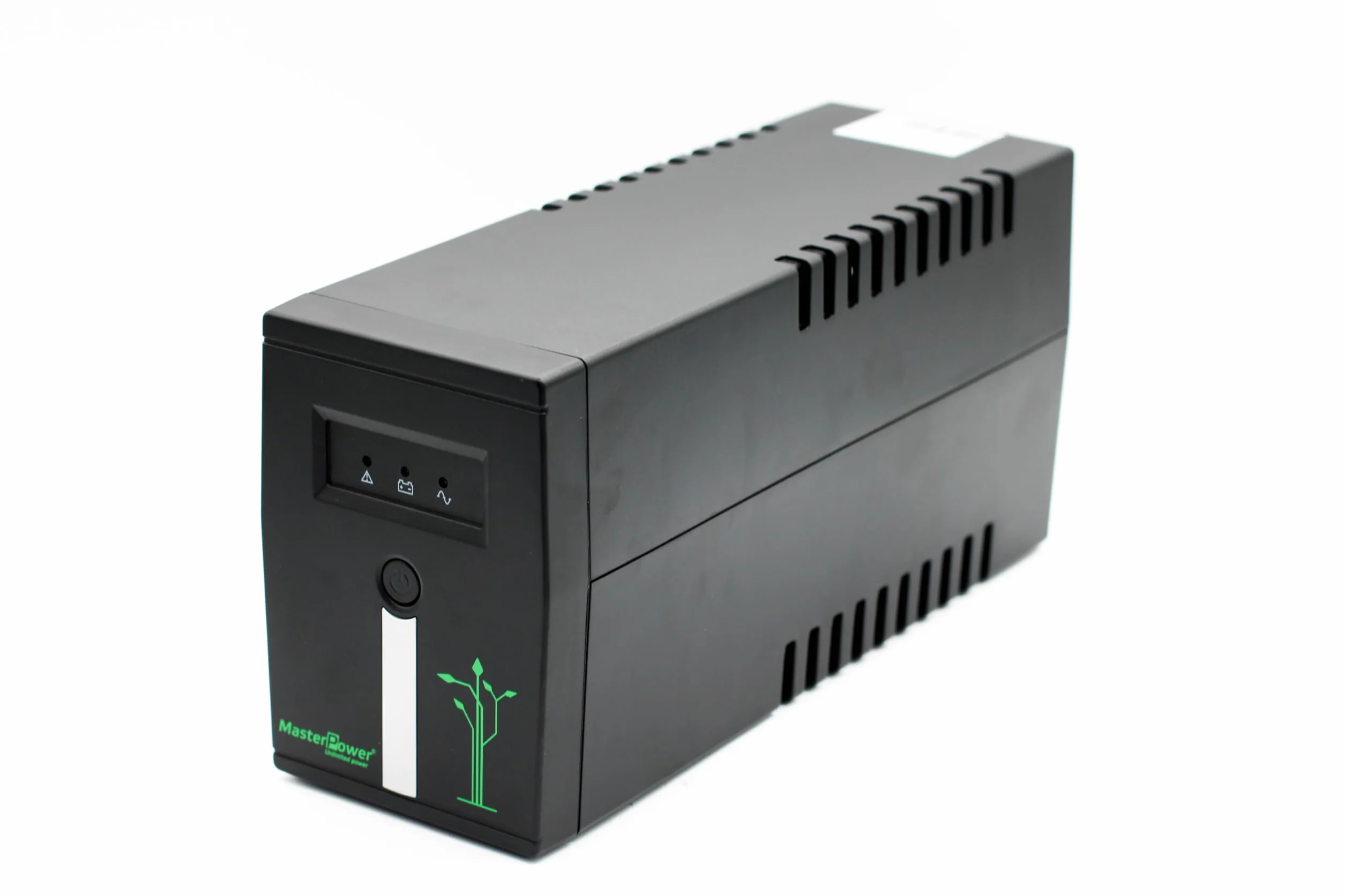 Master Power, Zasilacz bezprzerwowy UPS, UPS 900 VA, stałe napięcie wyjściowe 480 W, 2 gniazda Schuko