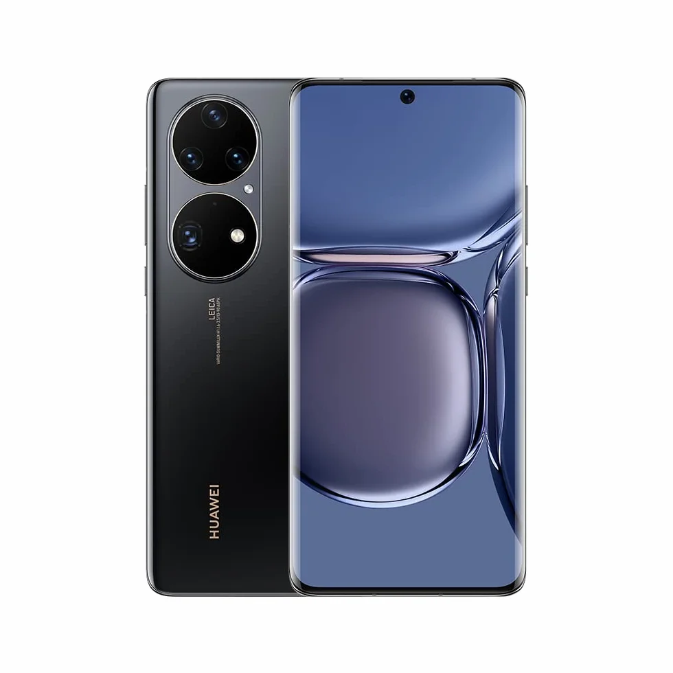 HUAWEI P50 Pro - Smartfon, kamera True Chroma 50 MP, 6,6-calowy ekran OLED, częstotliwość odświeżania 120 Hz, 66 W HUAWEI Supercharge 8 GB + 256 GB, złoty czarny + [Ekskluzywny + kupon Amazon 5 EUR]