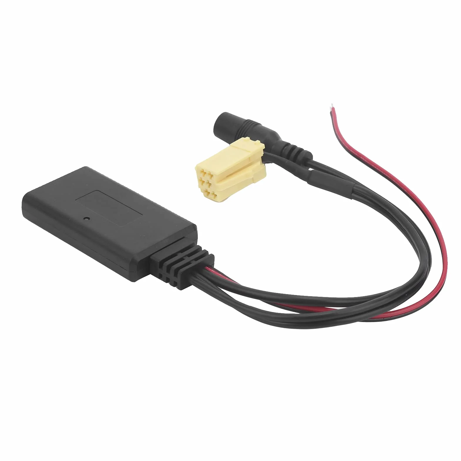 Samochodowy moduł Bluetooth 5.0 DC12V 6Pin AUX adapter audio z mikrofonem do Fiat Ducato 2011