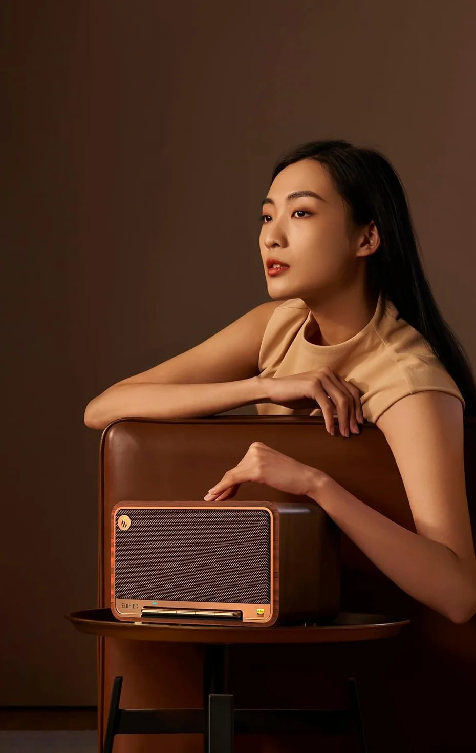 Speaker Edifier D32 (brown)