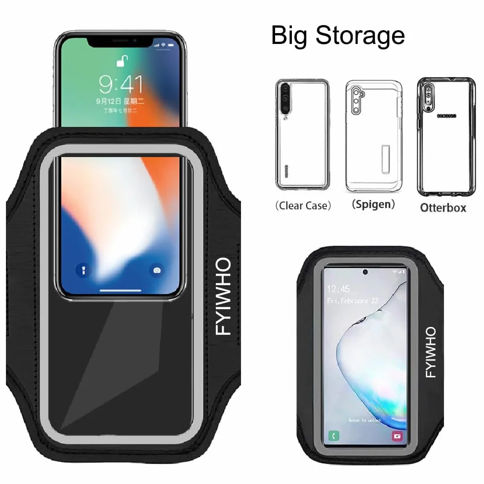 Opaska sportowa do telefonu komórkowego dla xiaomi mi Note 13 13t 12 lite12s 12x 9 se 9t 9s 8 8t 7 Pro Mix 2 2s 3,dla redmi a1 a2 a3 6 6a 7a 8a 9a 9c