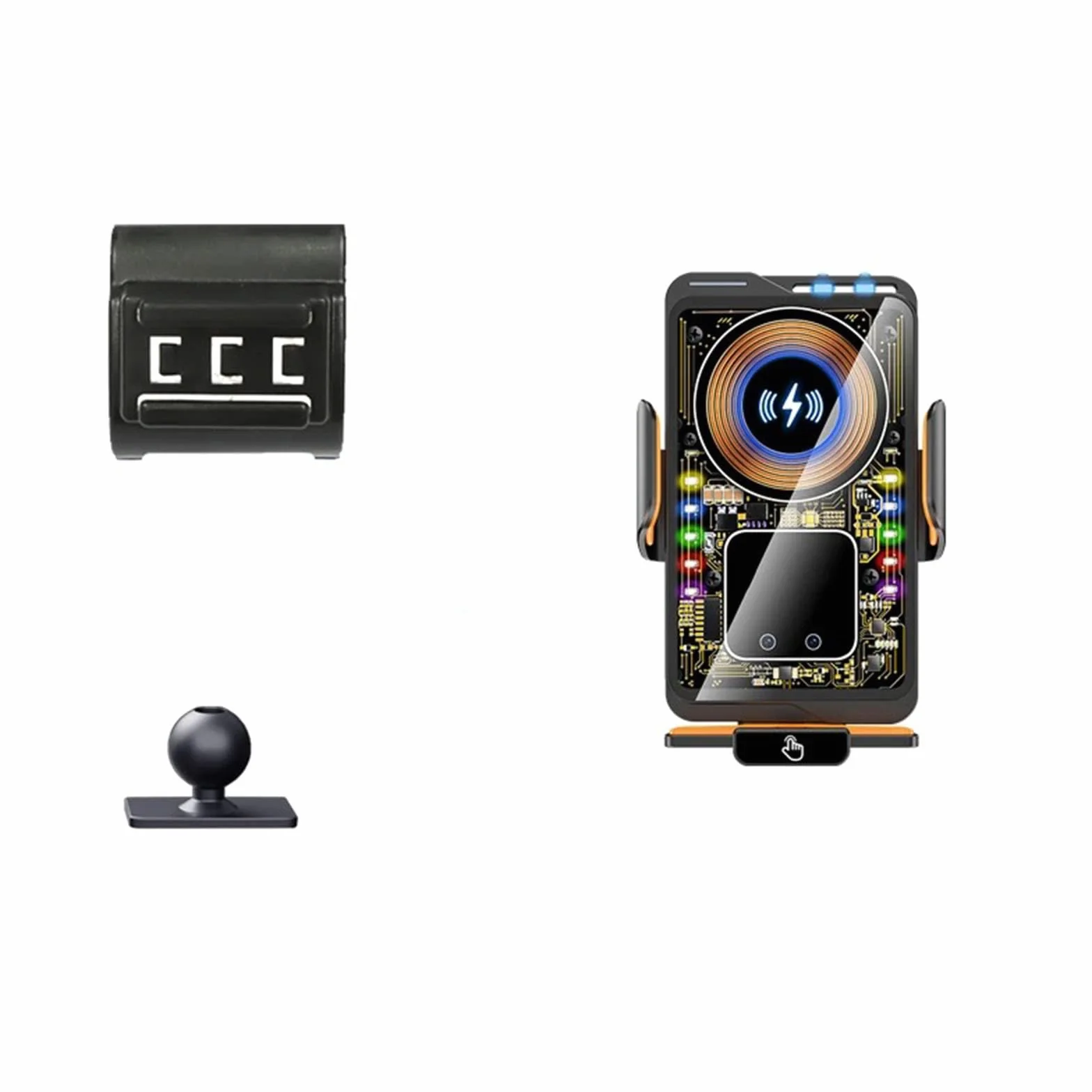 Uchwyt Samochodowy Na Telefon dla Audi A6 C7 2012-2018, LHD Uchwyt na telefon do samochodu