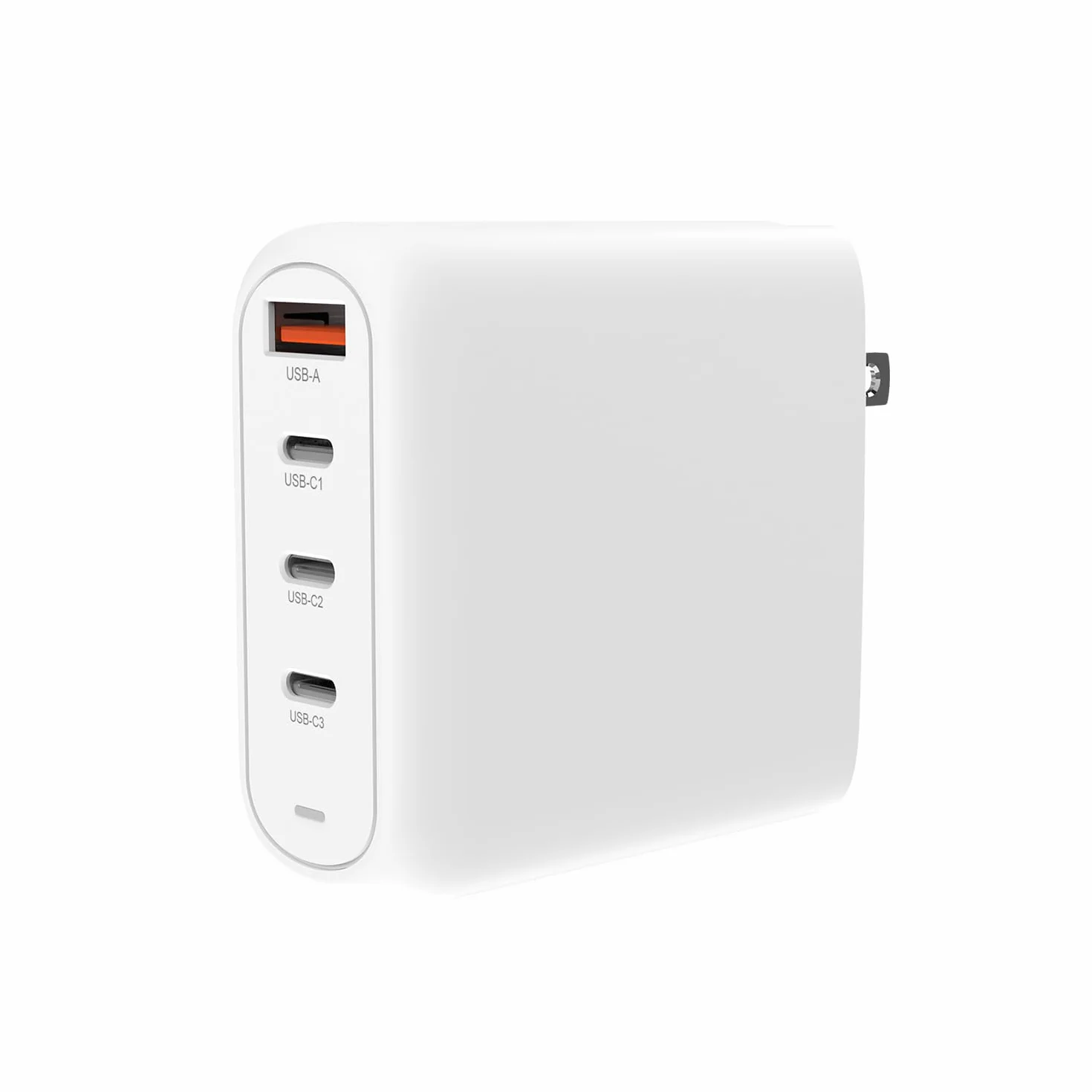 Creative 100 W GaN Charger 4-Port USB GaN Ładowarka ścienna z PPS, PD 3.0 i QC 4.0+ do telefonów i laptopów, w zestawie z wymienną wtyczką AC UE