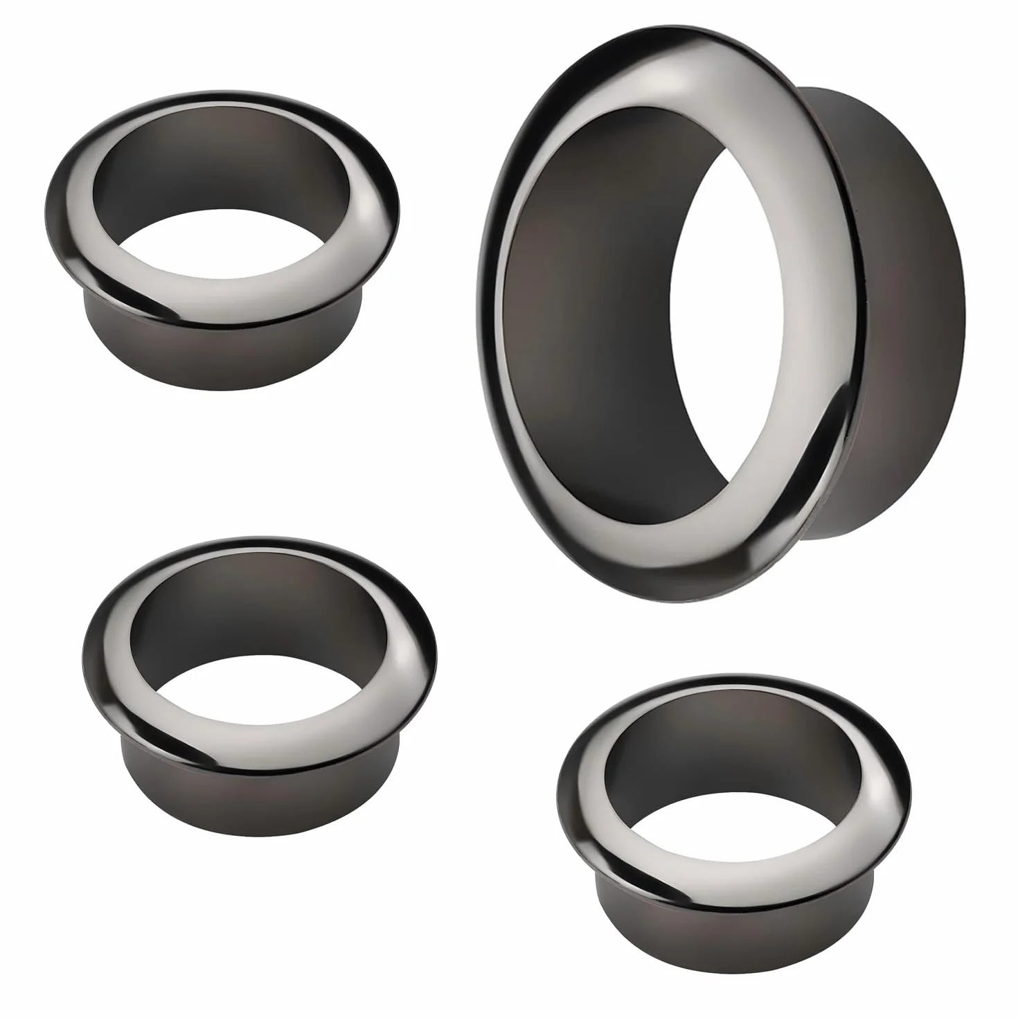 Qrity Pokrywa Kabla Otwór Biurko Przejście Średnica 1,2 Cal (30 mm) ABS PC Organizator