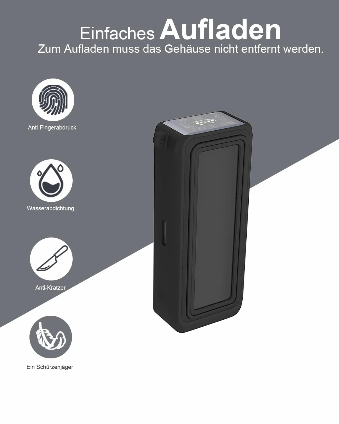 Etui do Anker Prime Power Bank (26K 300W, model A110A), powtarzalne i nadające się do prania, ochrona all-inclusive, odporne na wstrząsy / zarysowania, ochrona przed upadkiem, lekkie i