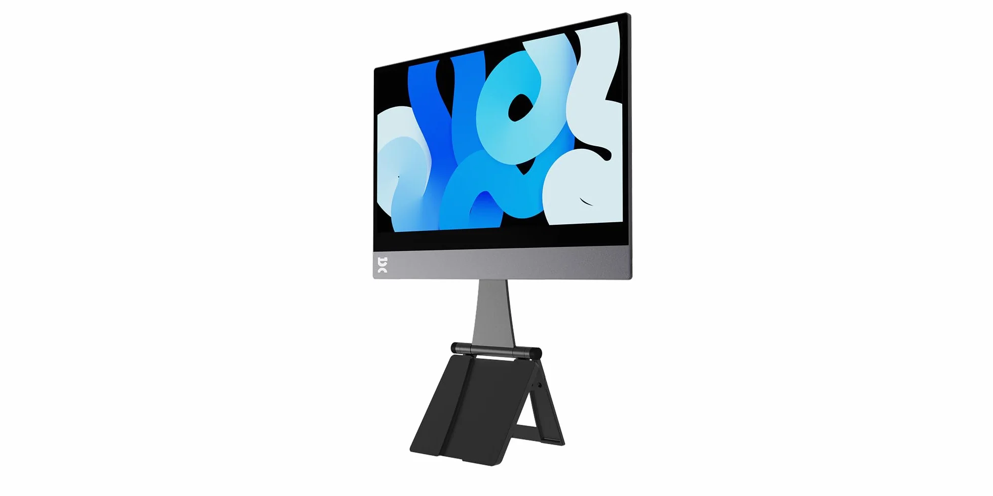 espresso Displays Przenośny monitor dotykowy 38.1 cm z regulowaną podstawką, ultracienki, 1080p Full HD, USB-C, ekran dotykowy do laptopa, Mac, PC, gier i podróży