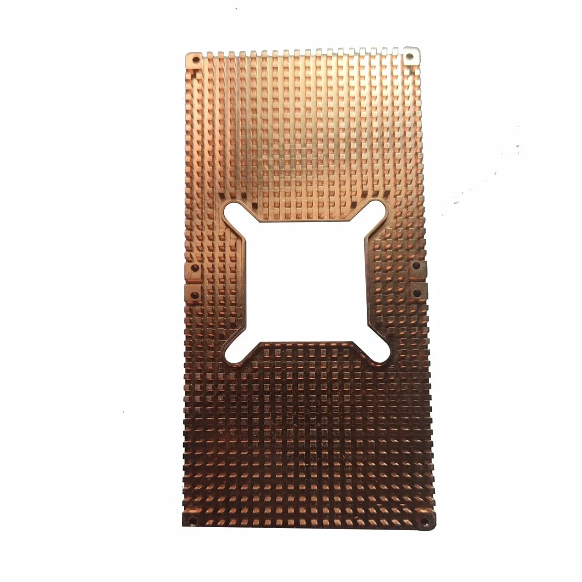Radiator z czystej miedzi, pomocniczy grzejnik górniczy, pomocniczy grzejnik karty graficznej, chłodzenie pamięci wideo, odpowiedni do RTX3090 3080, można zainstalować wentylator