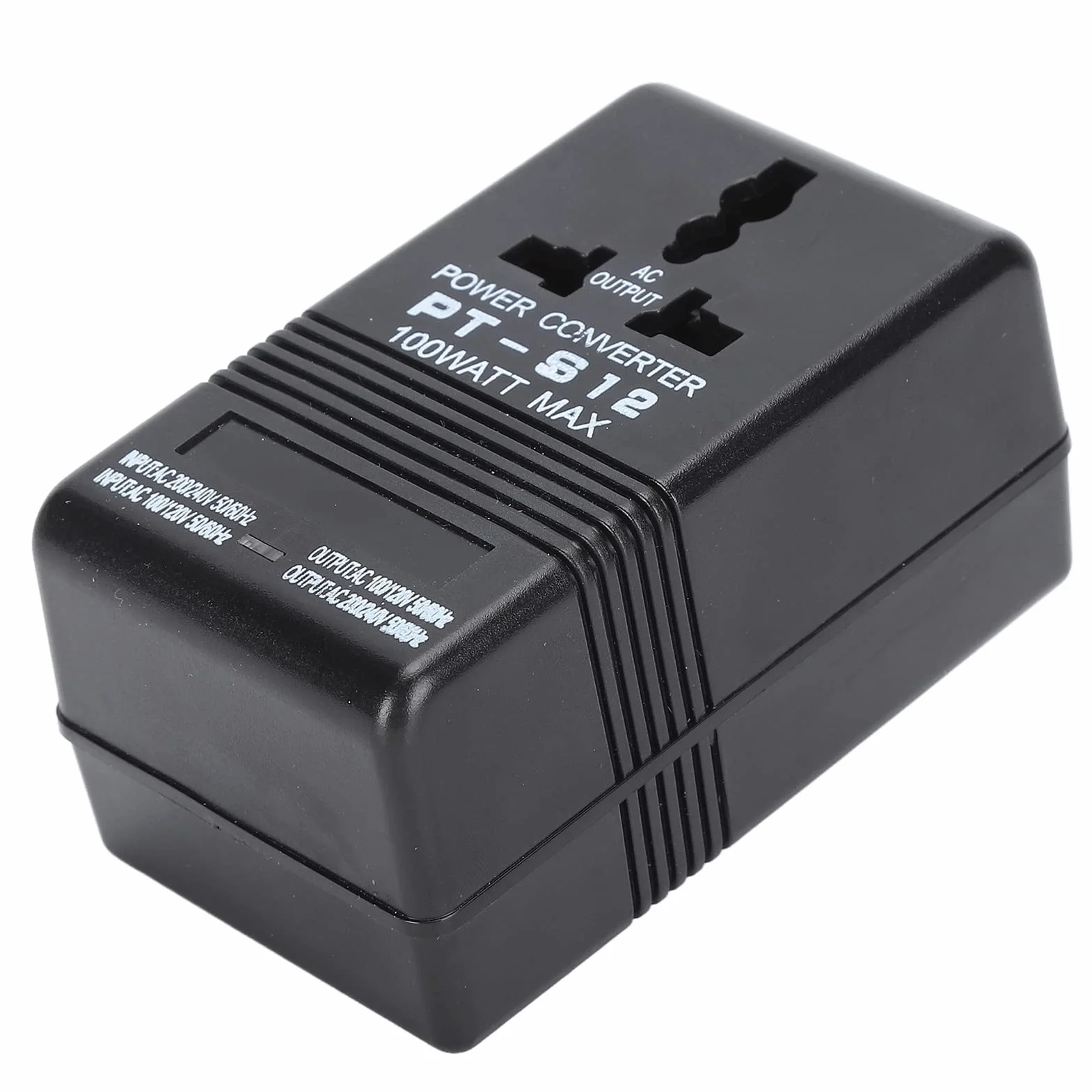 SIXRUN Konwerter Napięcia 100 W, Zasilacz Step Up Down dla 100-120 V do 220-240 V