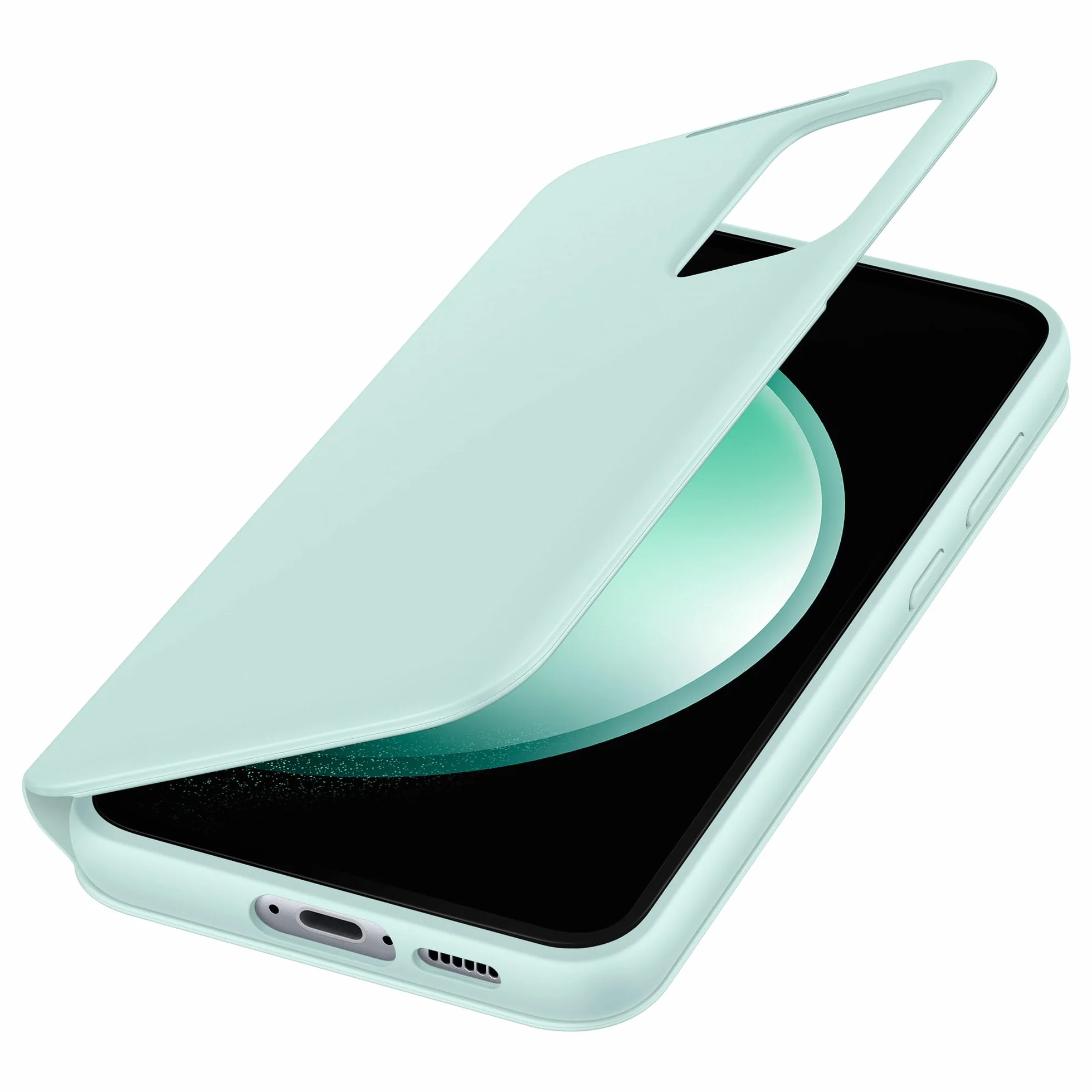 Samsung Galaxy Official S23 FE Smart View portfel etui, miętowy