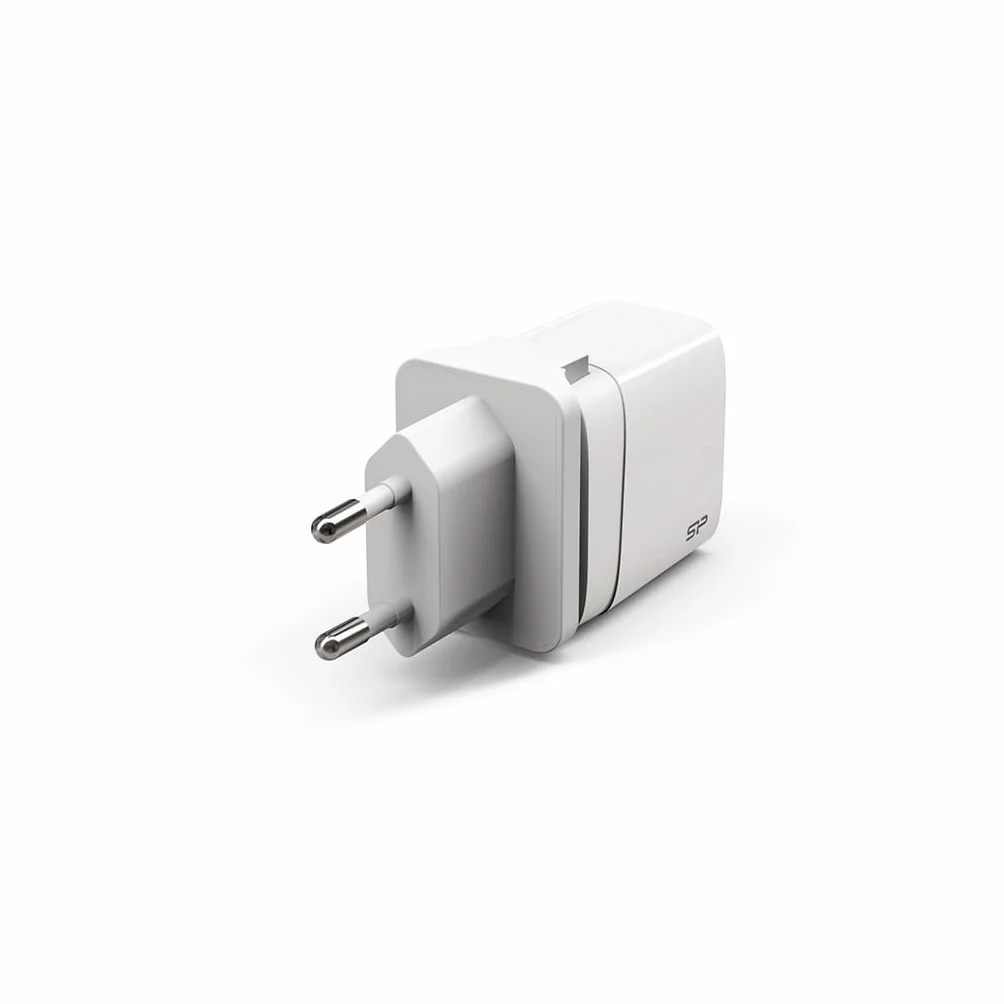Silicon Power Boost Charger QM16 uniwersalna biała AC szybkie ładowanie wewnątrz