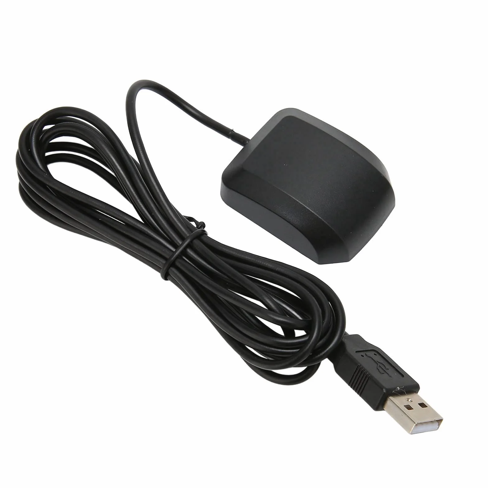 Moduł GPS USB Odbiornik Nawigacyjny Dongle Zewnętrzna Antena dla Earth Linux