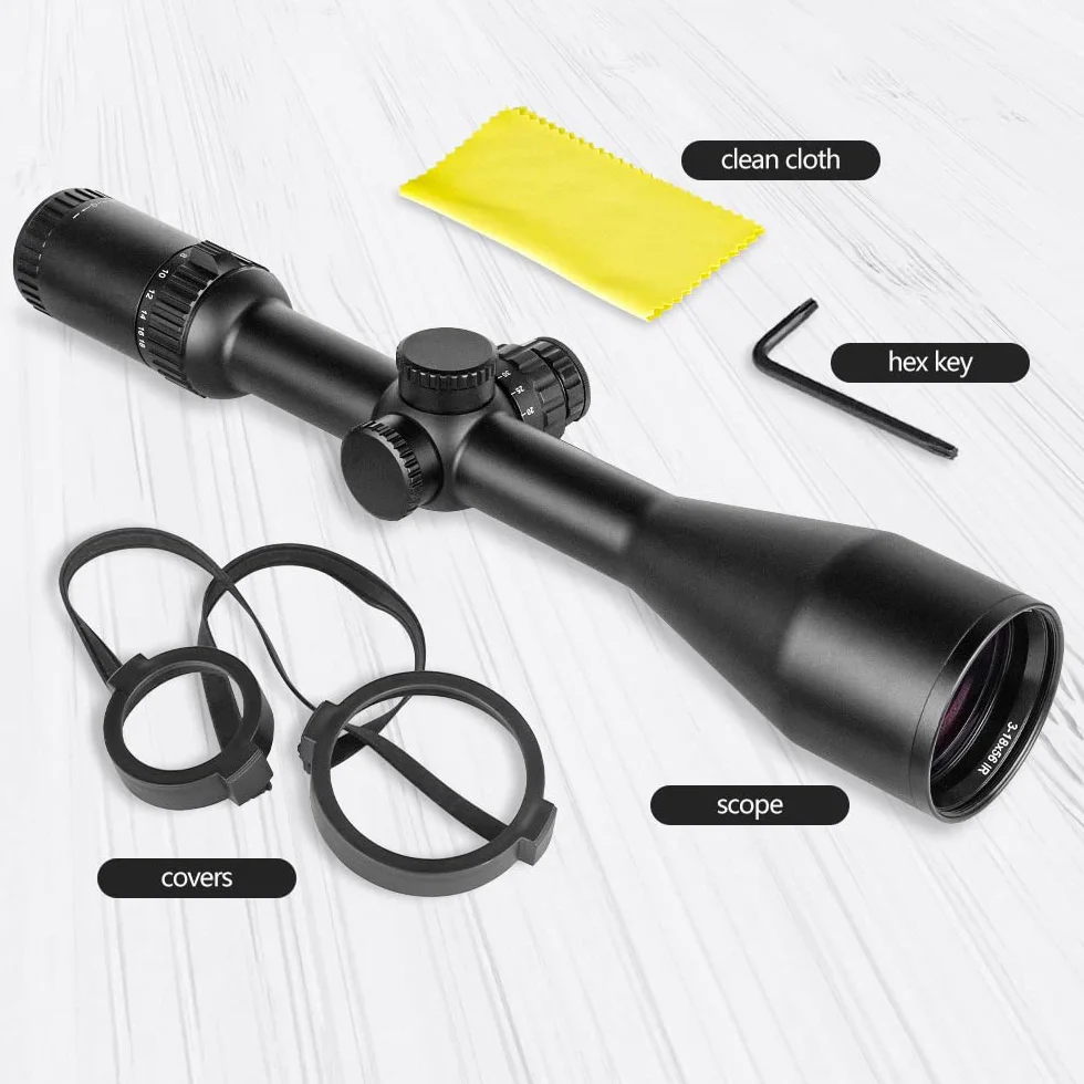 SPINA OPTICS 3-18x56mm luneta celownicza strzelanie taktyczne celownik optyczny, drugi ogniskowy samolot myśliwski luneta celownicza, 30mm lunety rurowe