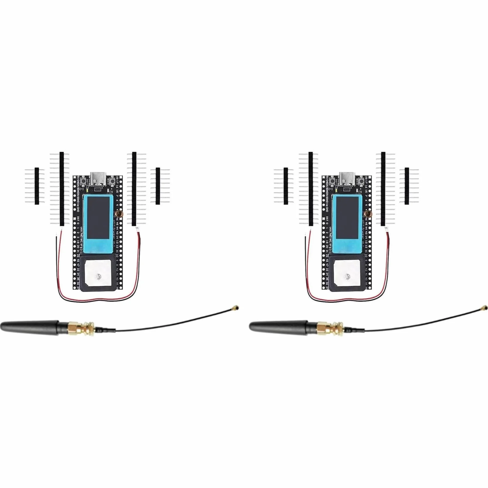 2X Lora Wireless Tracker LoRa Meshtastic Asset Tracker SX1262 Wi-Fi Bluetooth GPS Tracker 433-510MHZ do Roweru i Samochodu