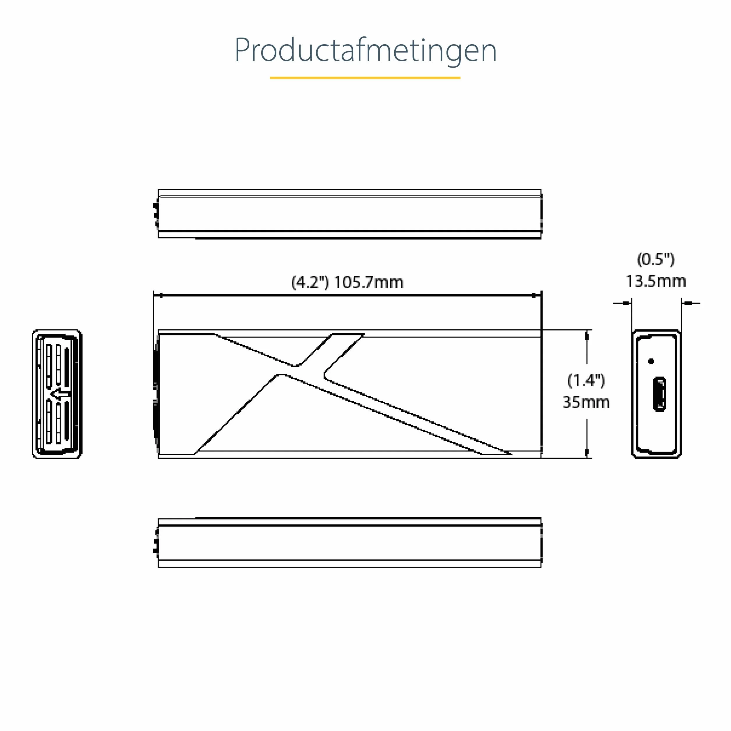 StarTech.com Obudowa USB-C 10 Gb/s na M.2 NVMe lub M.2 SATA SSD - beznarzędziowa zewnętrzna obudowa M.2 PCIe/SATA NGFF SSD - kable hosta USB typu C i A - obsługuje 2230/2242/2260/2280
