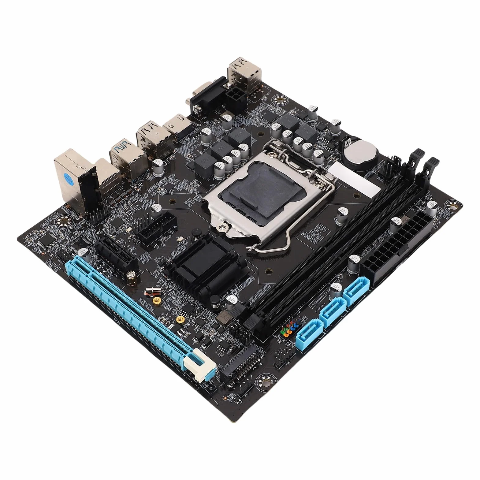 Płyta Główna H110, Płyta Główna LGA 1151 z 2 -kanałowymi Szczelinami Pamięci DDR4, M.2 NVME NGFF Serial, ATA3.0 i Pors ATA2.0 PCIE, na 6 7 8 Generacji Procesora 14nm